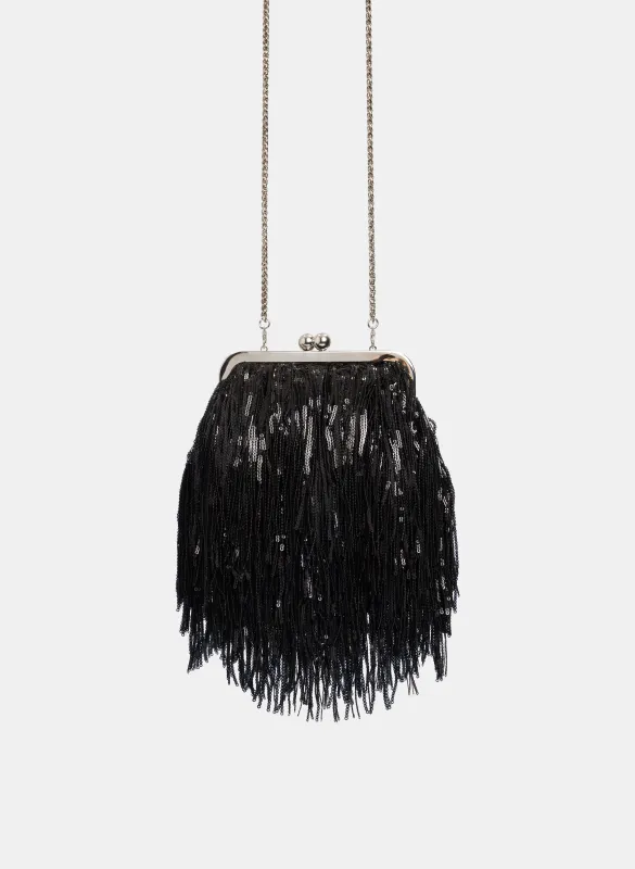 Sequin Fringe Handbag sold by Melanie Lyne