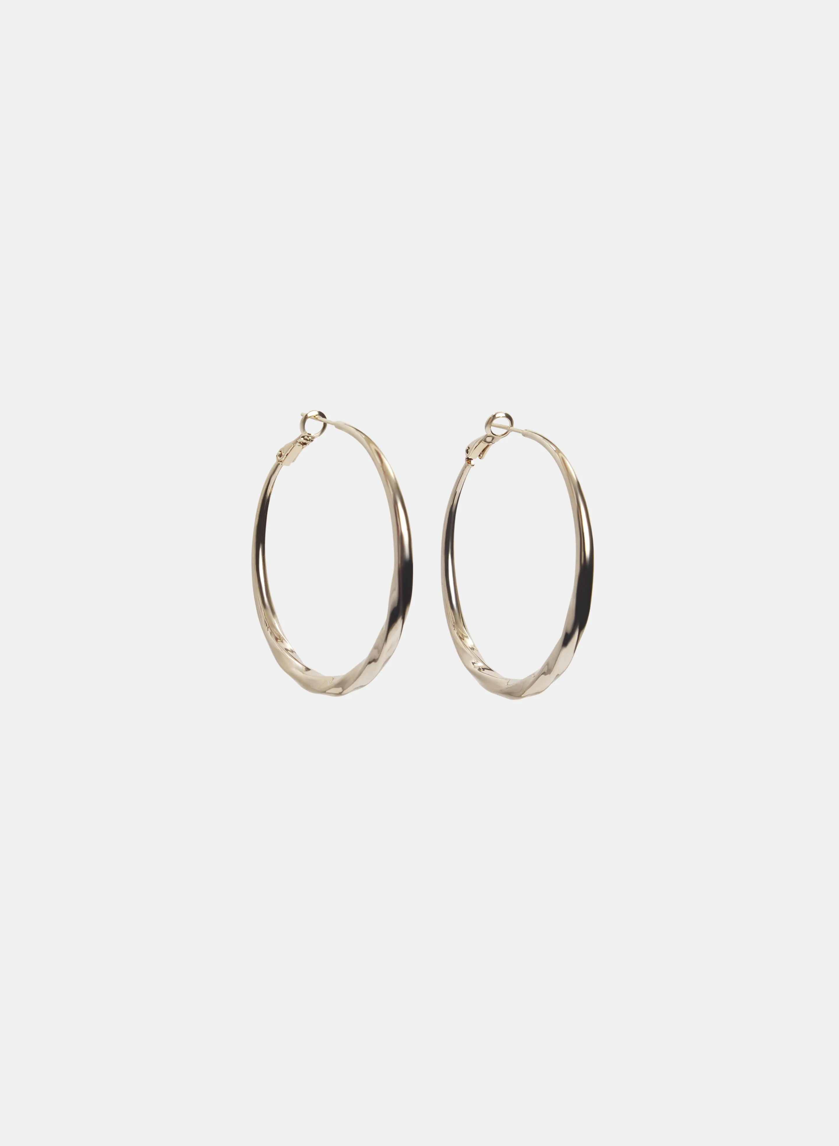 Twisted Hoop Earrings sold by Melanie Lyne product image thumbnail 3