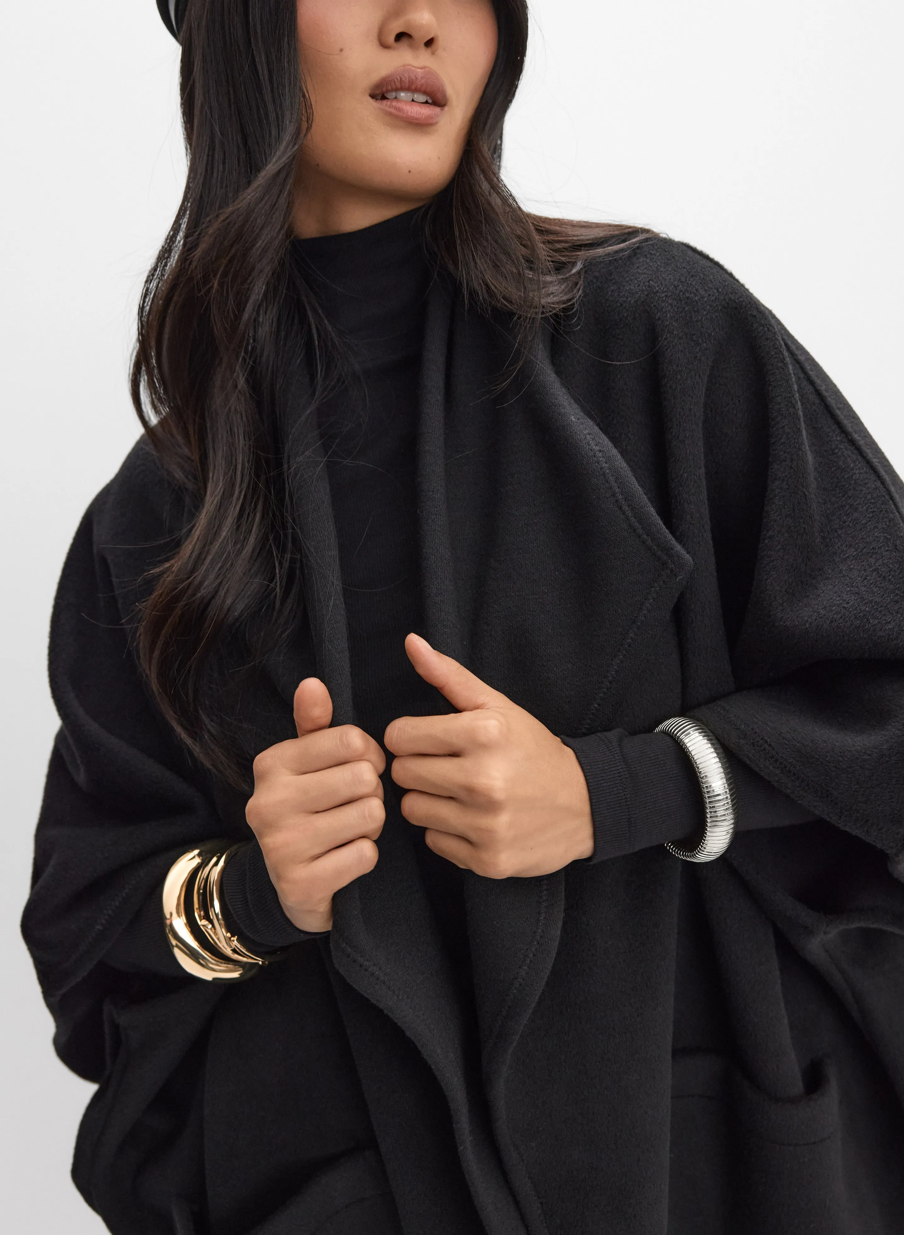 Open Front Poncho sold by Melanie Lyne product image thumbnail 5