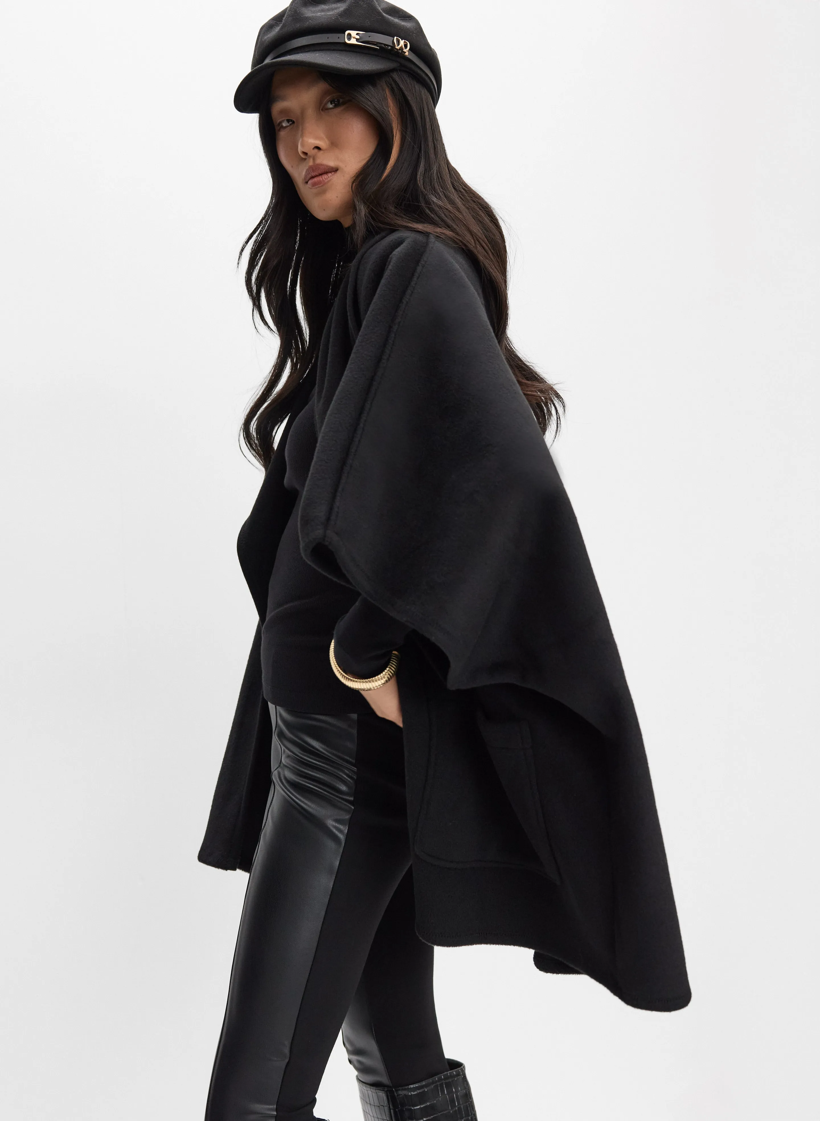 Open Front Poncho sold by Melanie Lyne product image thumbnail 2