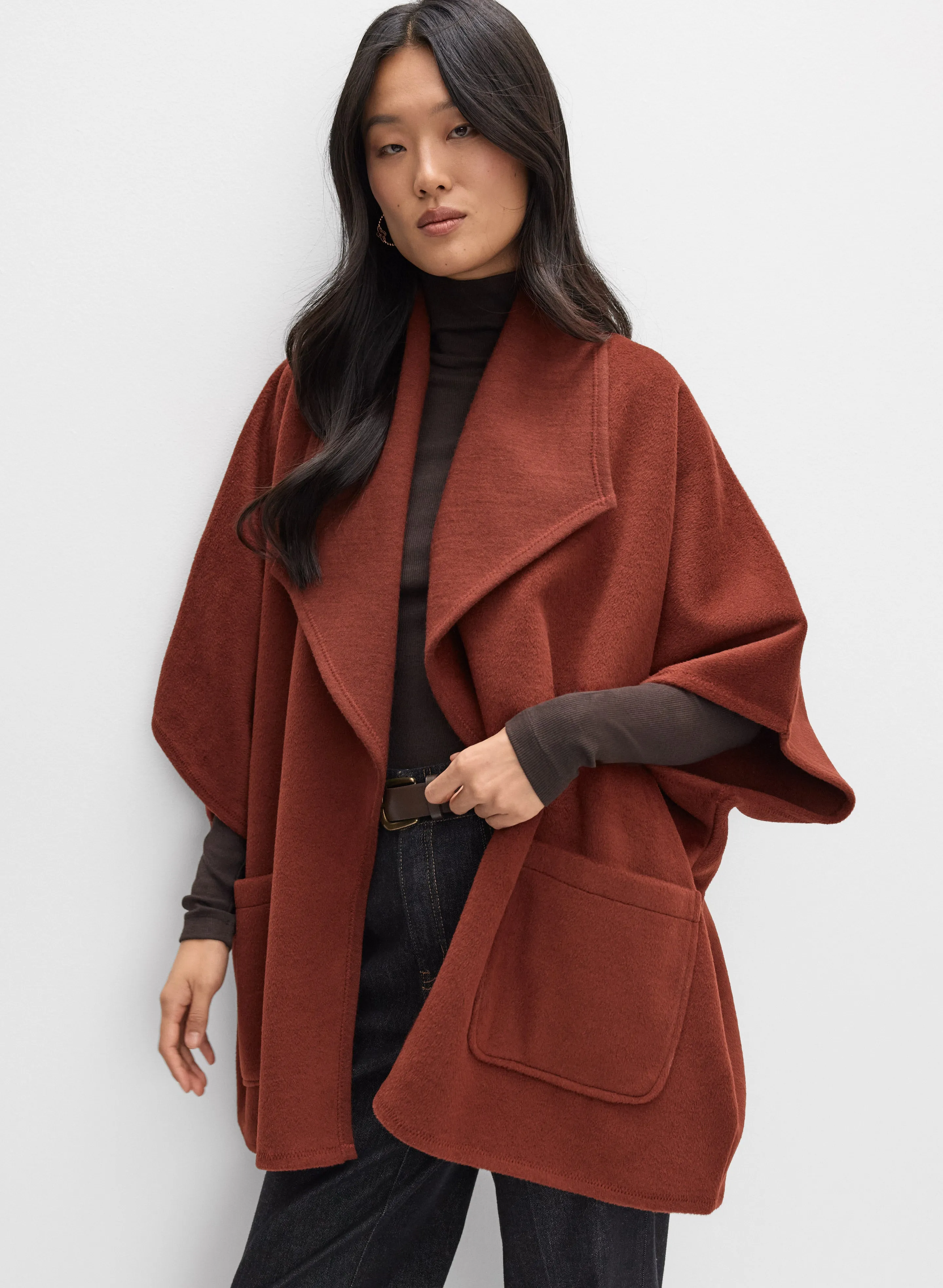 Open Front Poncho sold by Melanie Lyne