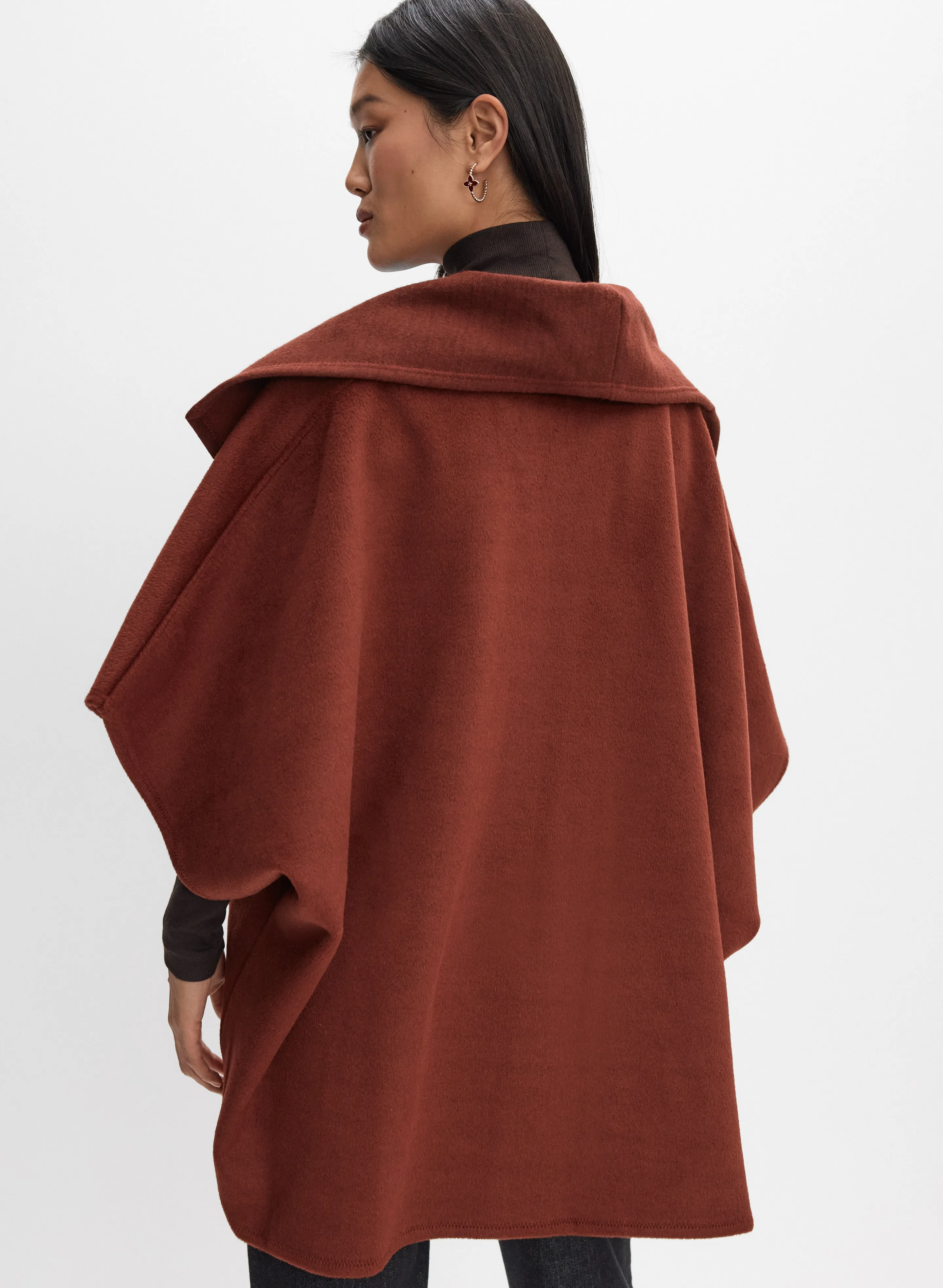 Open Front Poncho sold by Melanie Lyne product image thumbnail 3