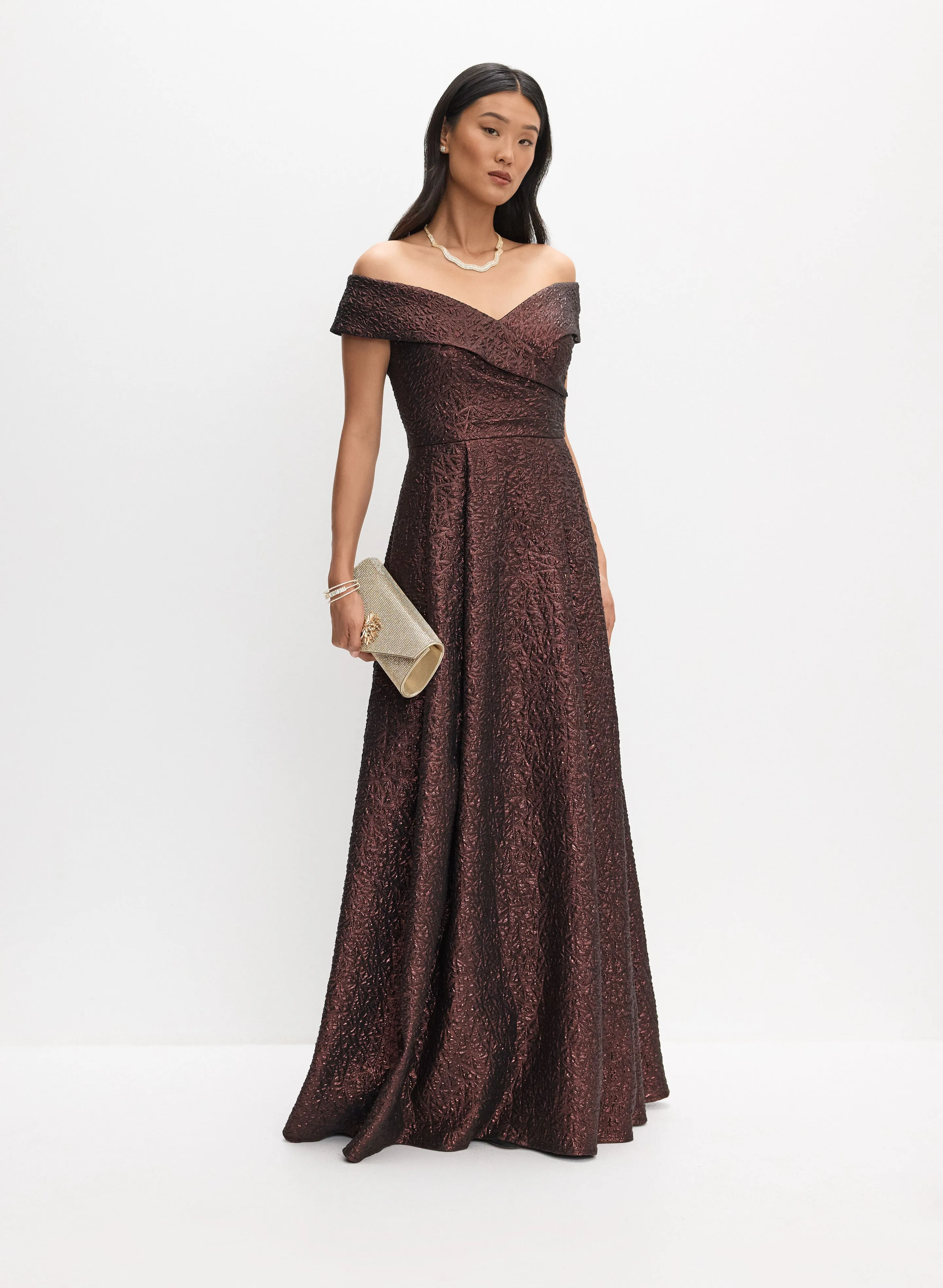 Metallic Jacquard Dress sold by Melanie Lyne