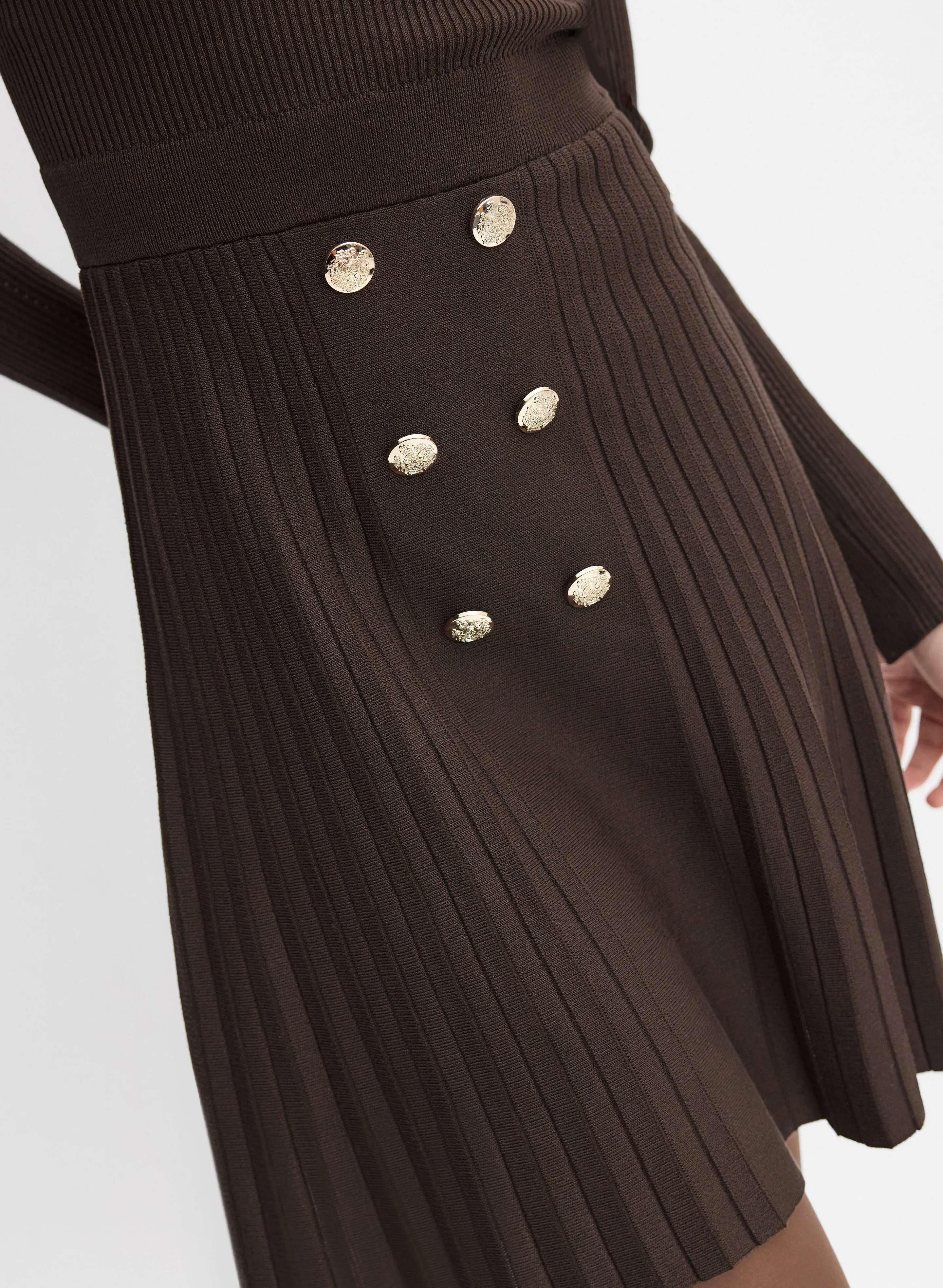 Pointelle Detail Sweater Dress sold by Melanie Lyne product image thumbnail 3