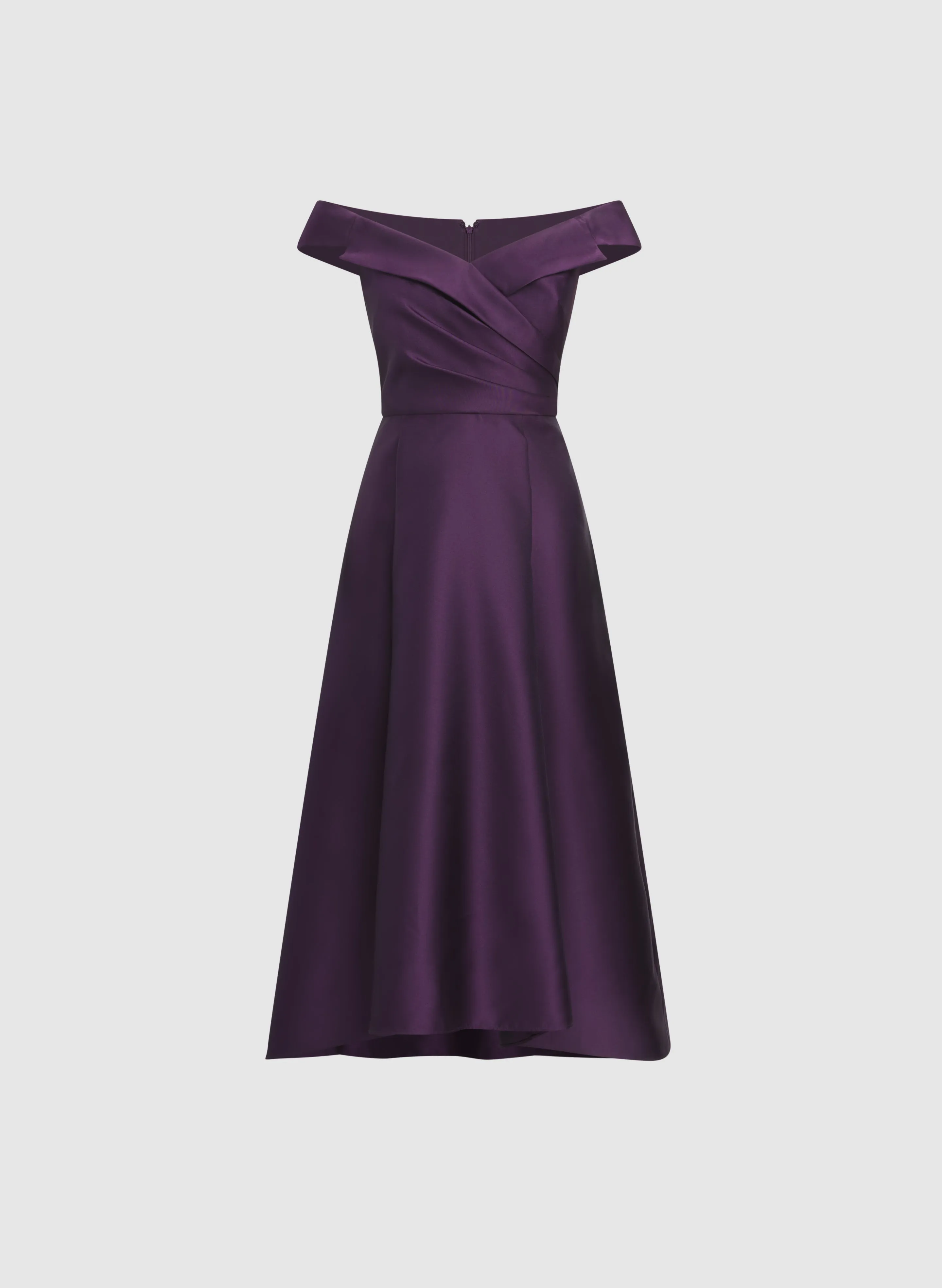 Adrianna Papell - Off-The-Shoulder Mikado Dress sold by Melanie Lyne product image thumbnail 5