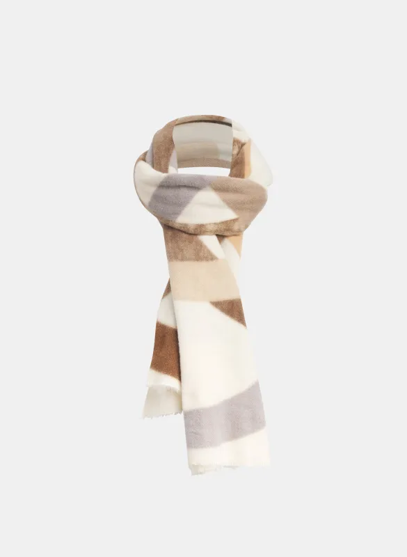 Circle Print Scarf sold by Melanie Lyne