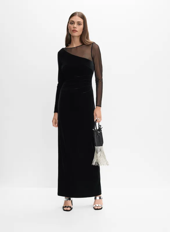 Mesh & Velvet Dress sold by Melanie Lyne