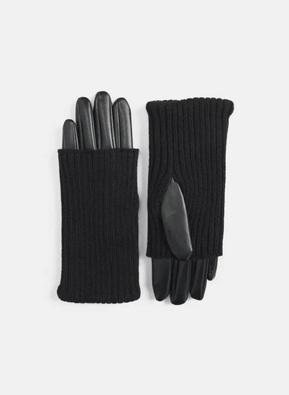 Knit Overlay Gloves sold by Melanie Lyne