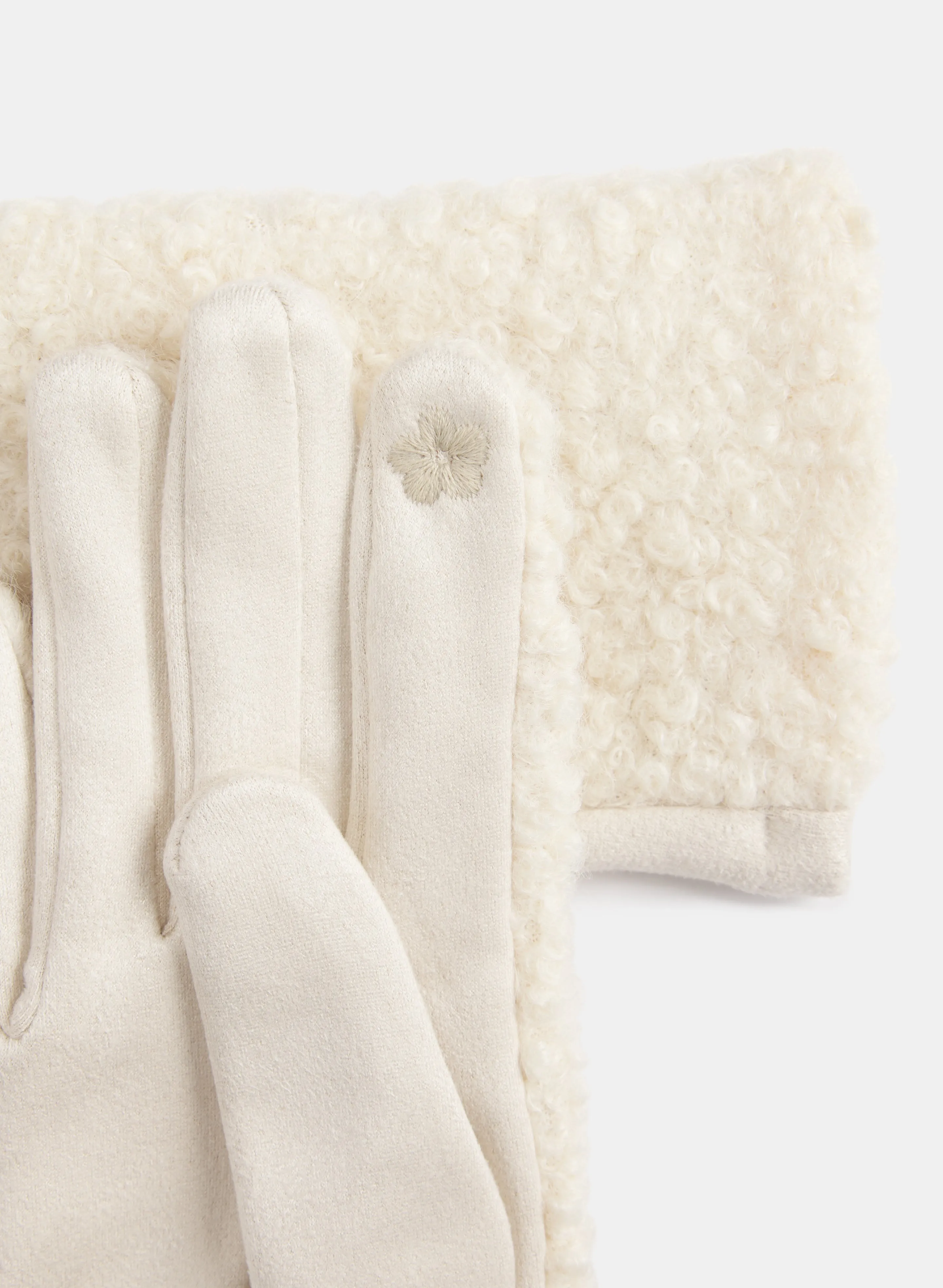 Faux-Fur Gloves sold by Melanie Lyne product image thumbnail 2