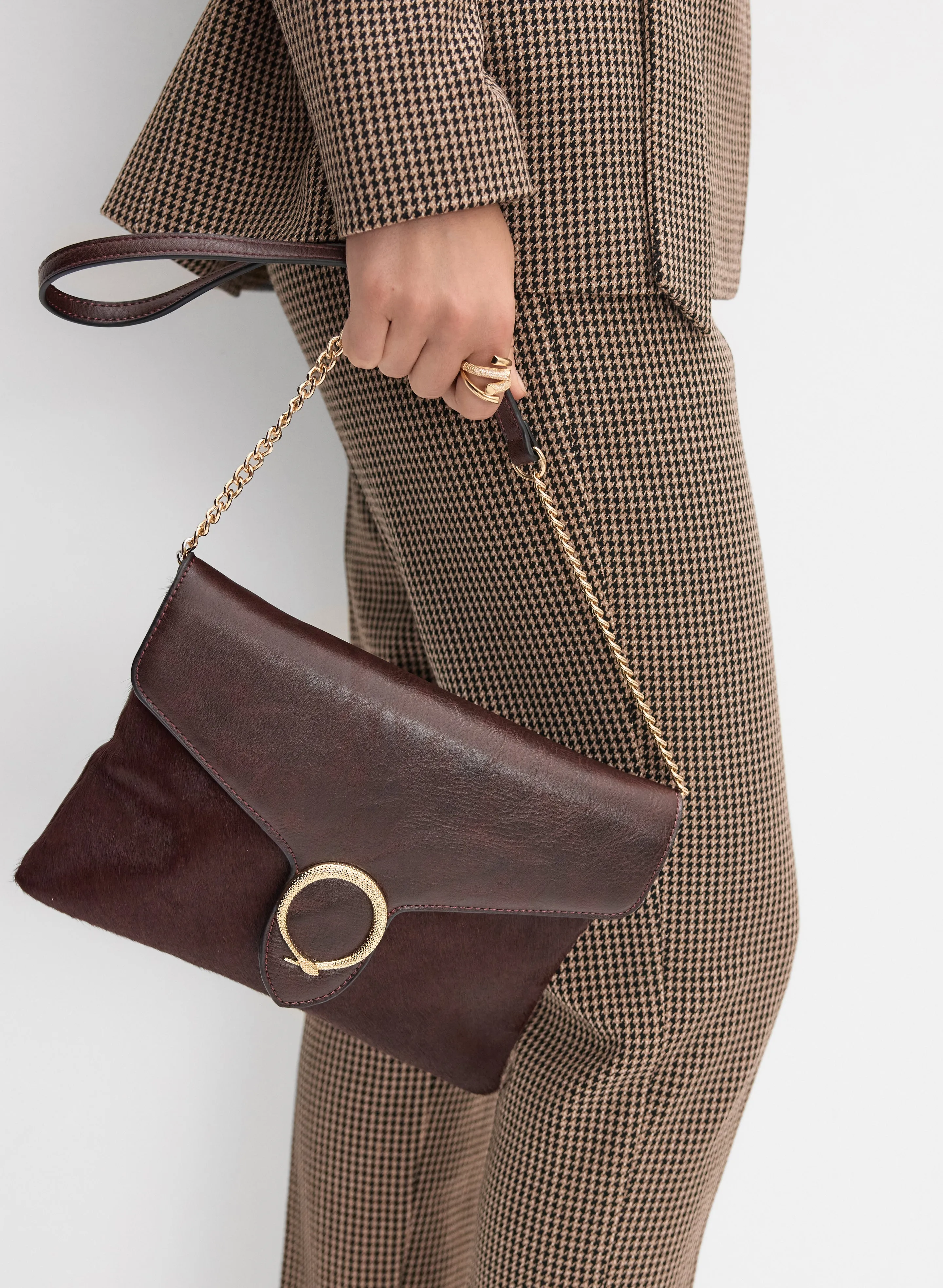 Chain Strap Envelope Clutch sold by Melanie Lyne product image thumbnail 4