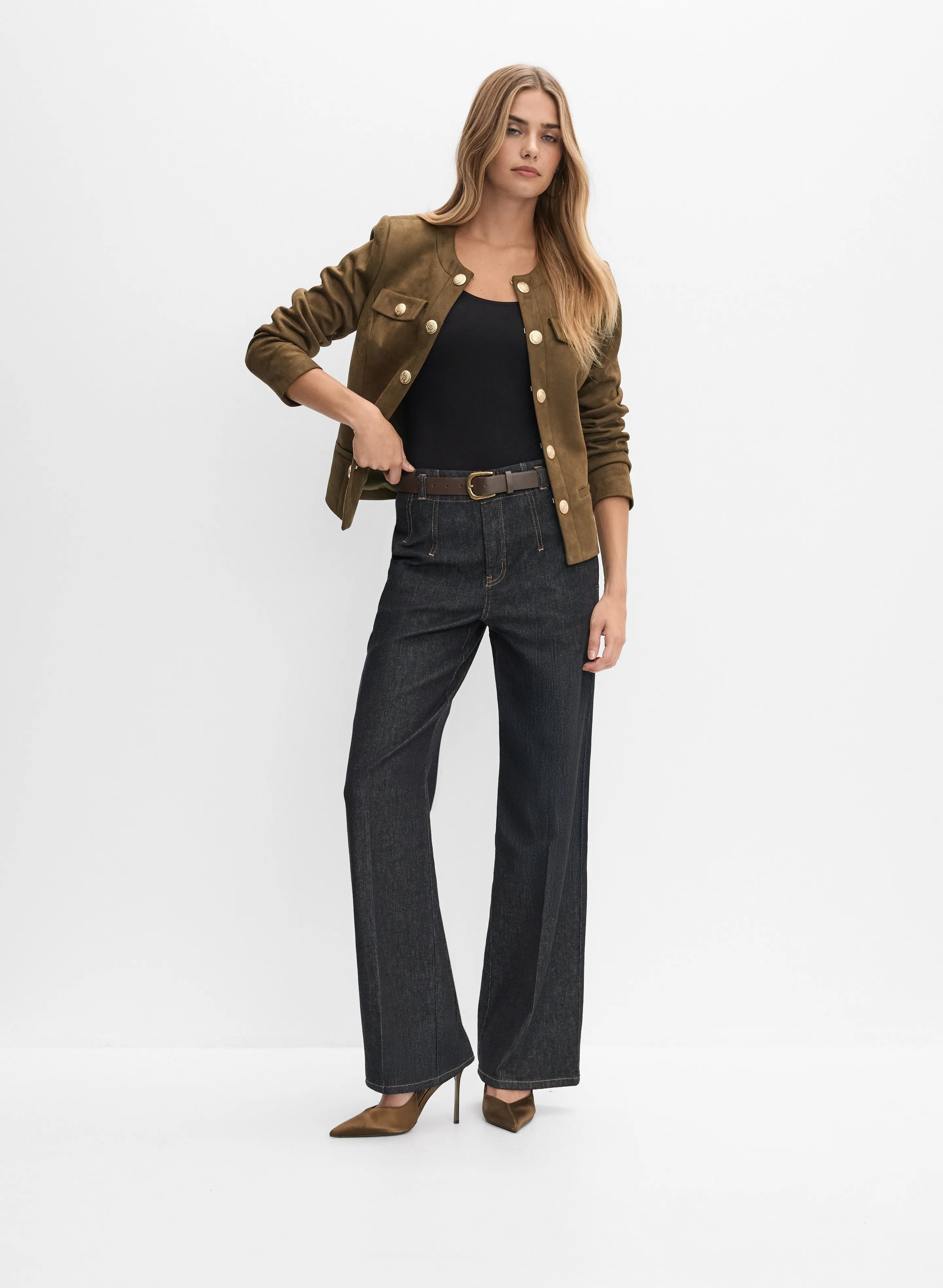 Scoop Neck Tank Top sold by Melanie Lyne product image thumbnail 4