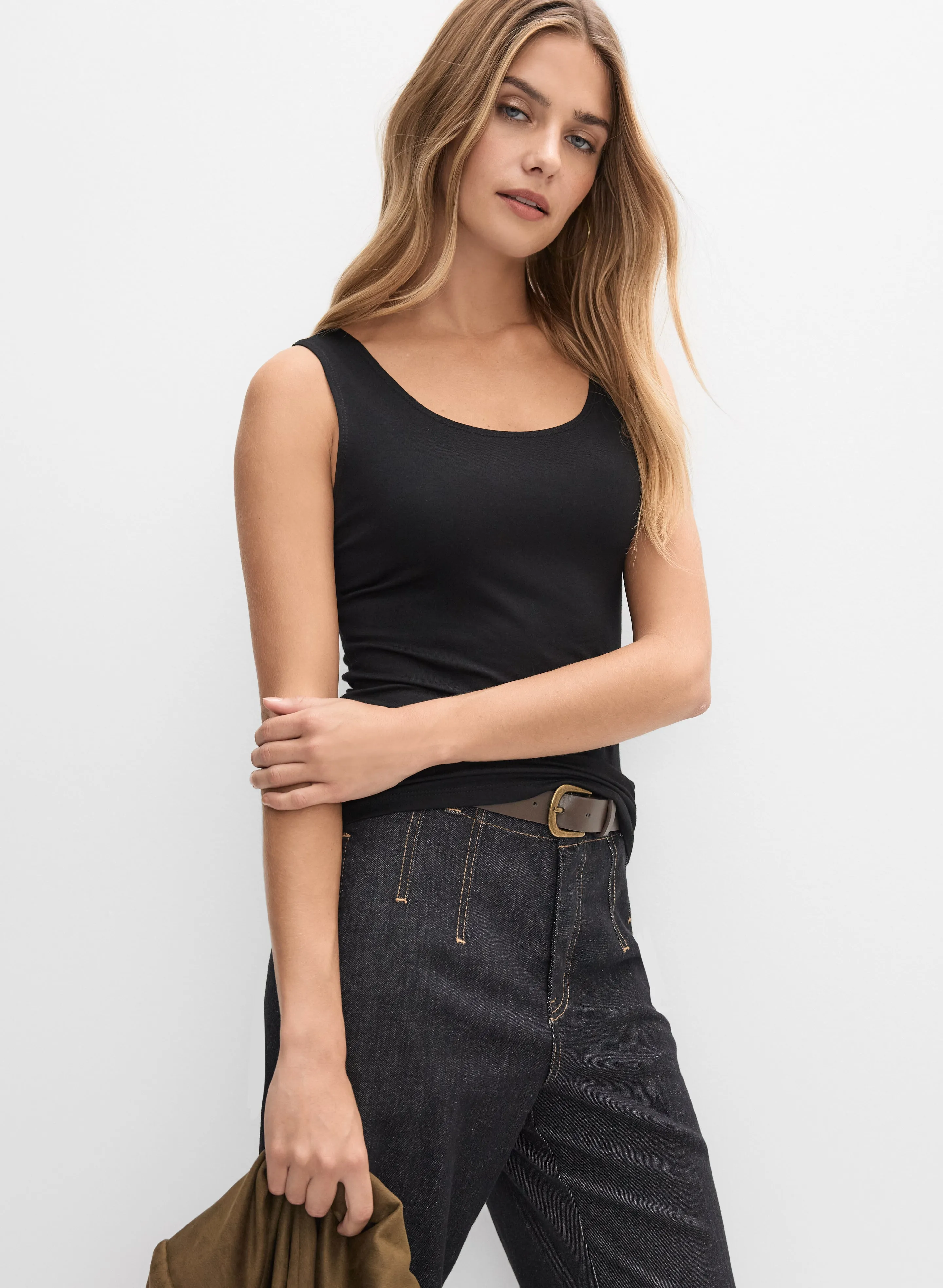 Scoop Neck Tank Top sold by Melanie Lyne