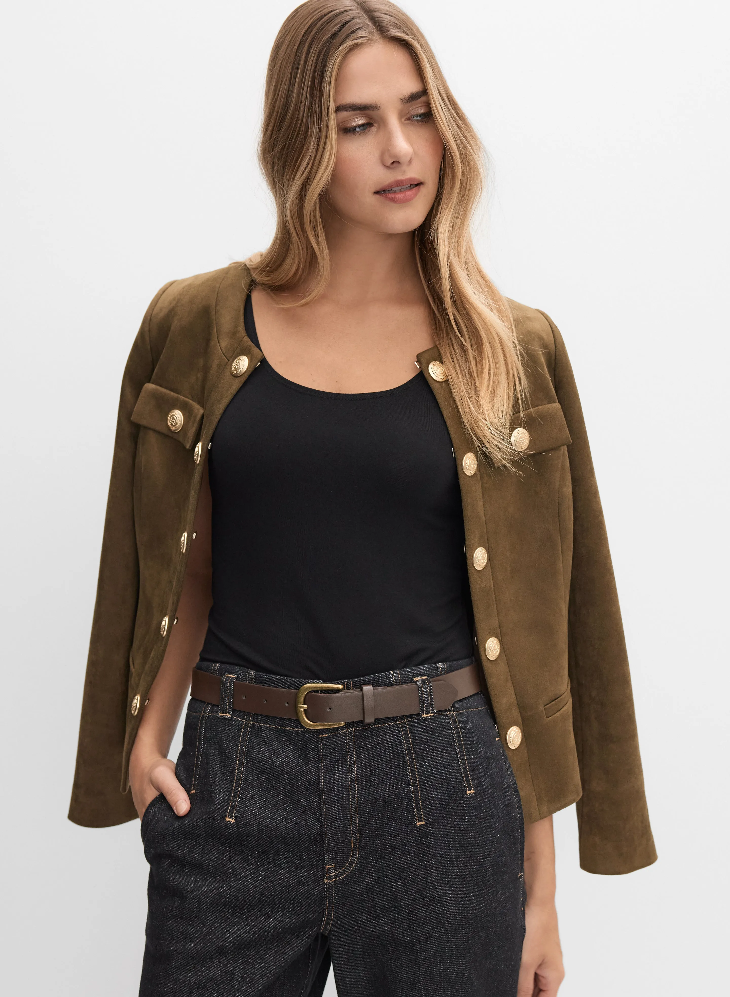 Scoop Neck Tank Top sold by Melanie Lyne product image thumbnail 2