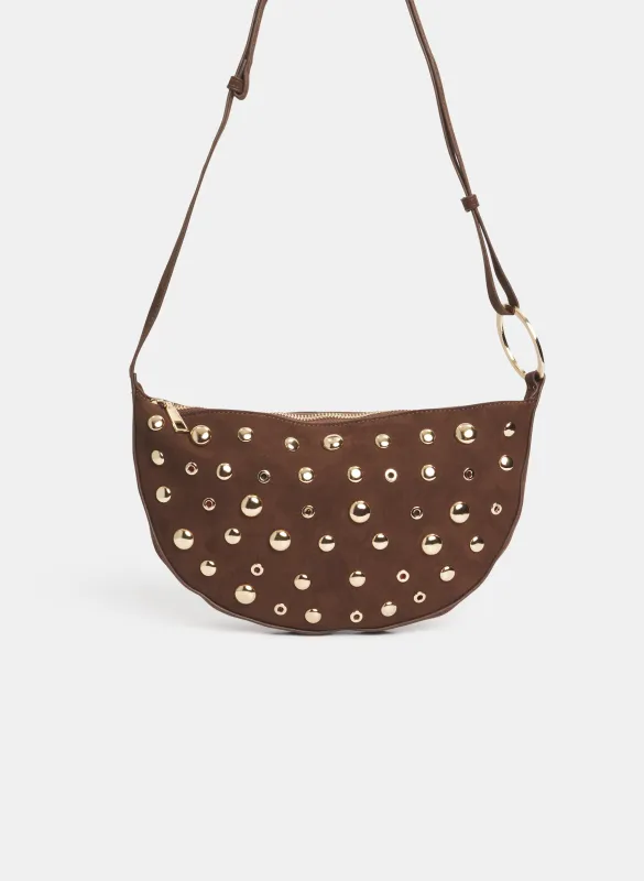 Faux-Suede Handbag sold by Melanie Lyne