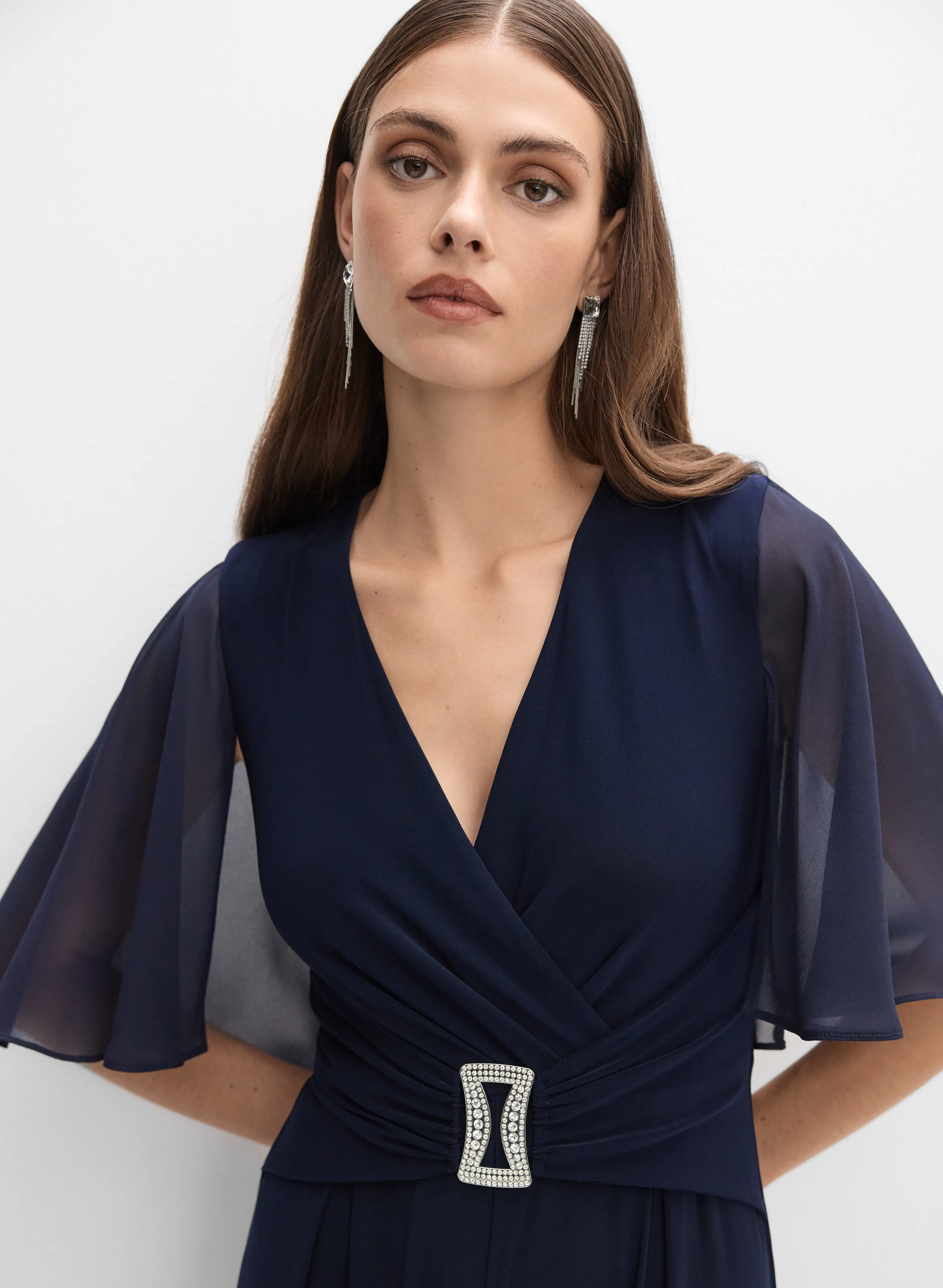 Joseph Ribkoff - Wide-Leg Jumpsuit sold by Melanie Lyne product image thumbnail 2