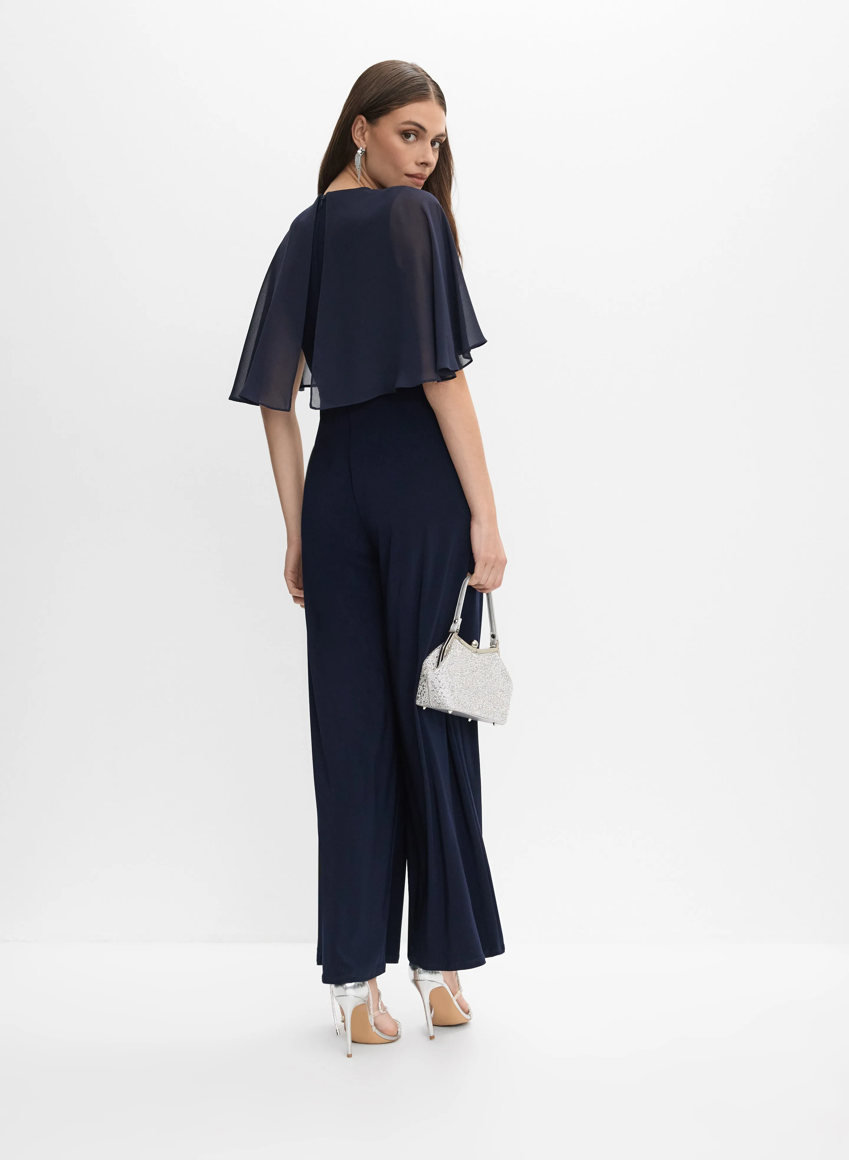 Joseph Ribkoff - Wide-Leg Jumpsuit sold by Melanie Lyne product image thumbnail 5