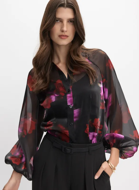 Floral Organza Blouse sold by Melanie Lyne