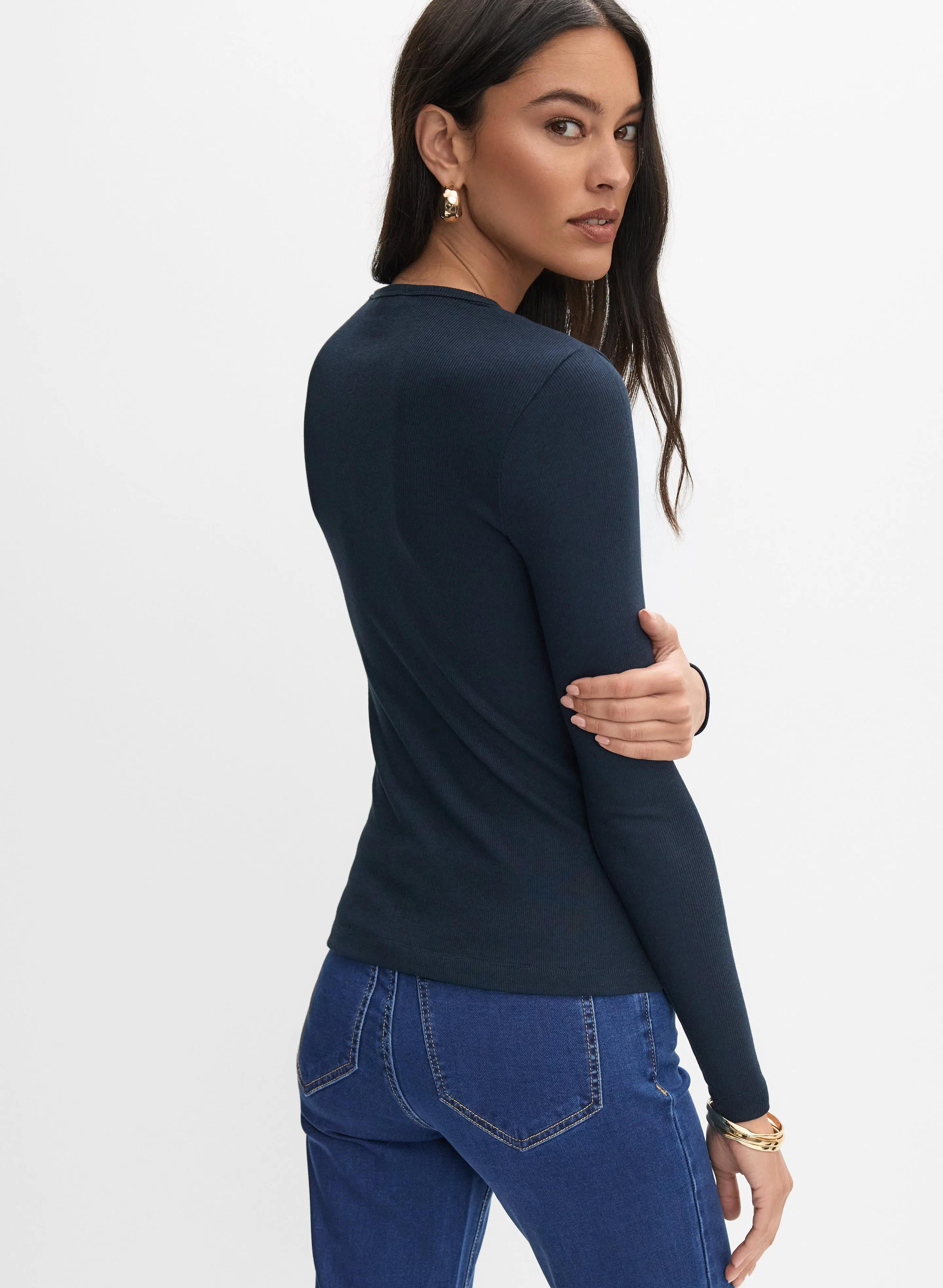 Rib Knit Top sold by Melanie Lyne product image thumbnail 4