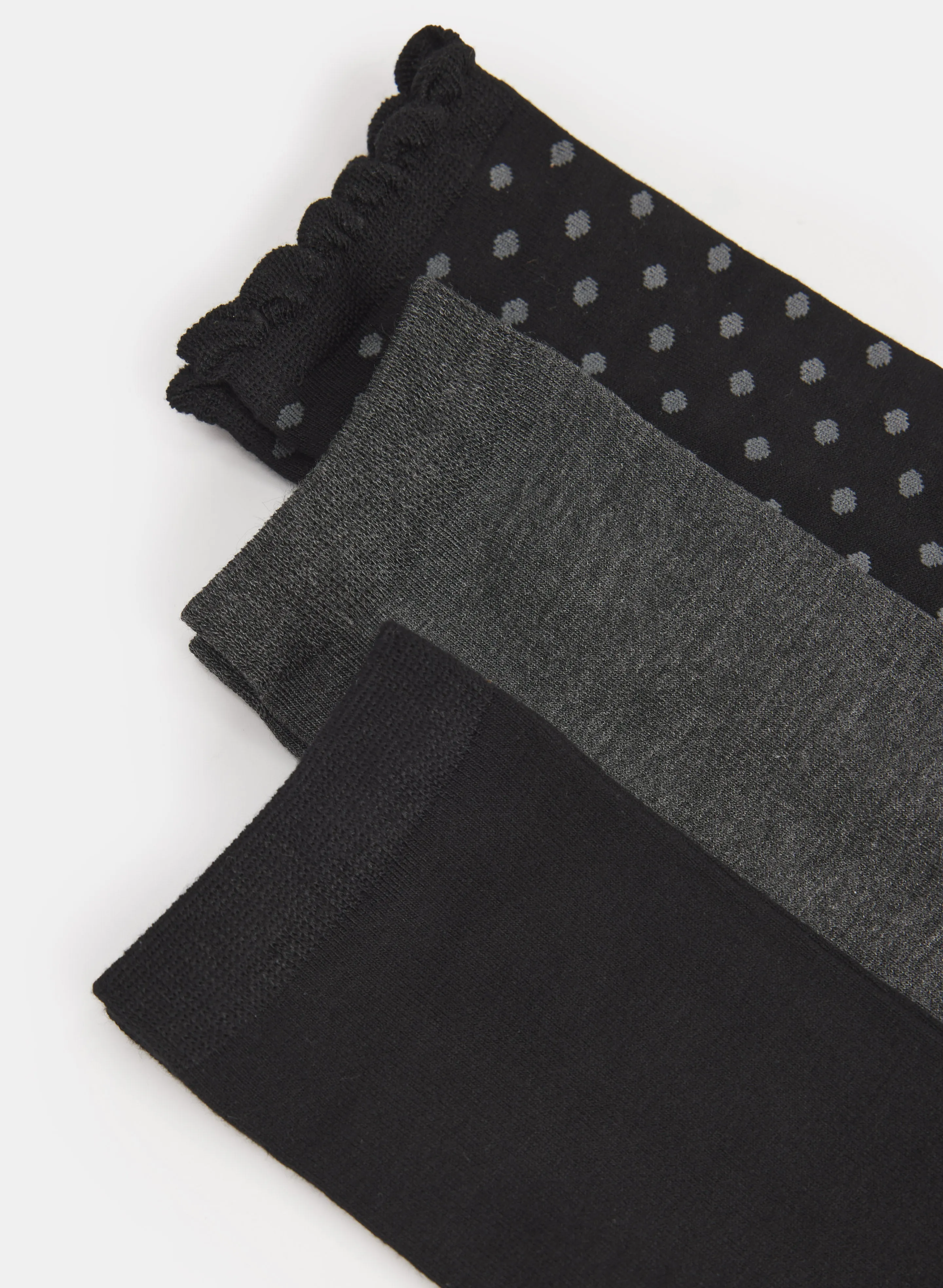 Scalloped Polka Dot Socks Set sold by Melanie Lyne product image thumbnail 2