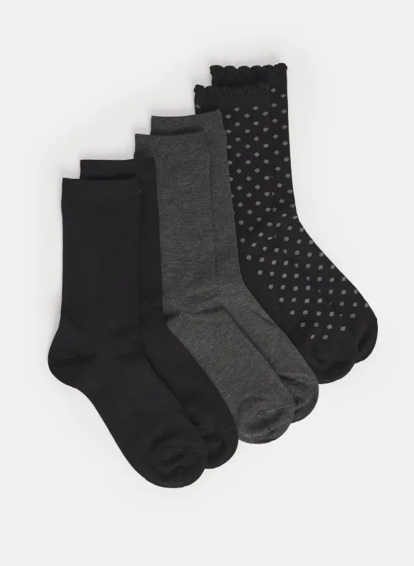 Scalloped Polka Dot Socks Set sold by Melanie Lyne