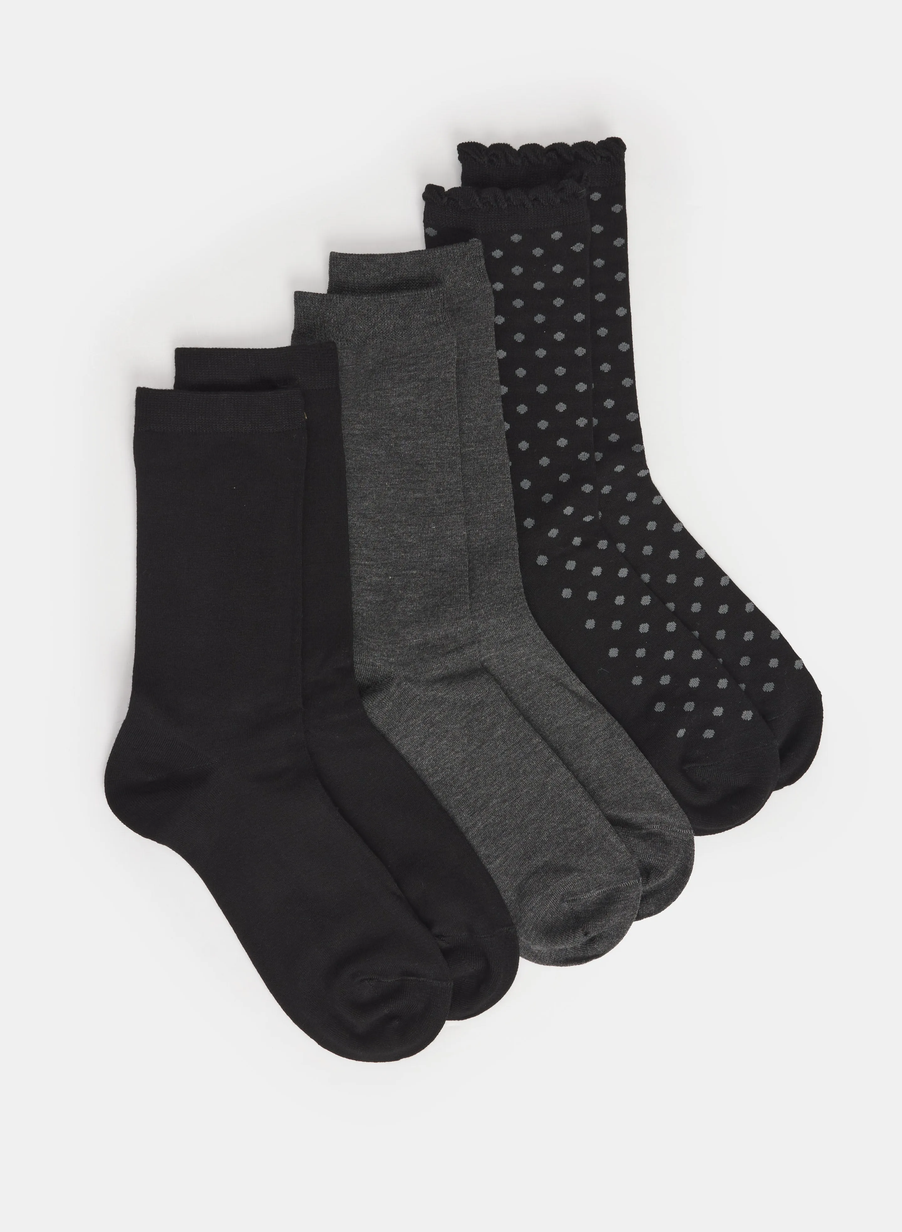 Scalloped Polka Dot Socks Set sold by Melanie Lyne