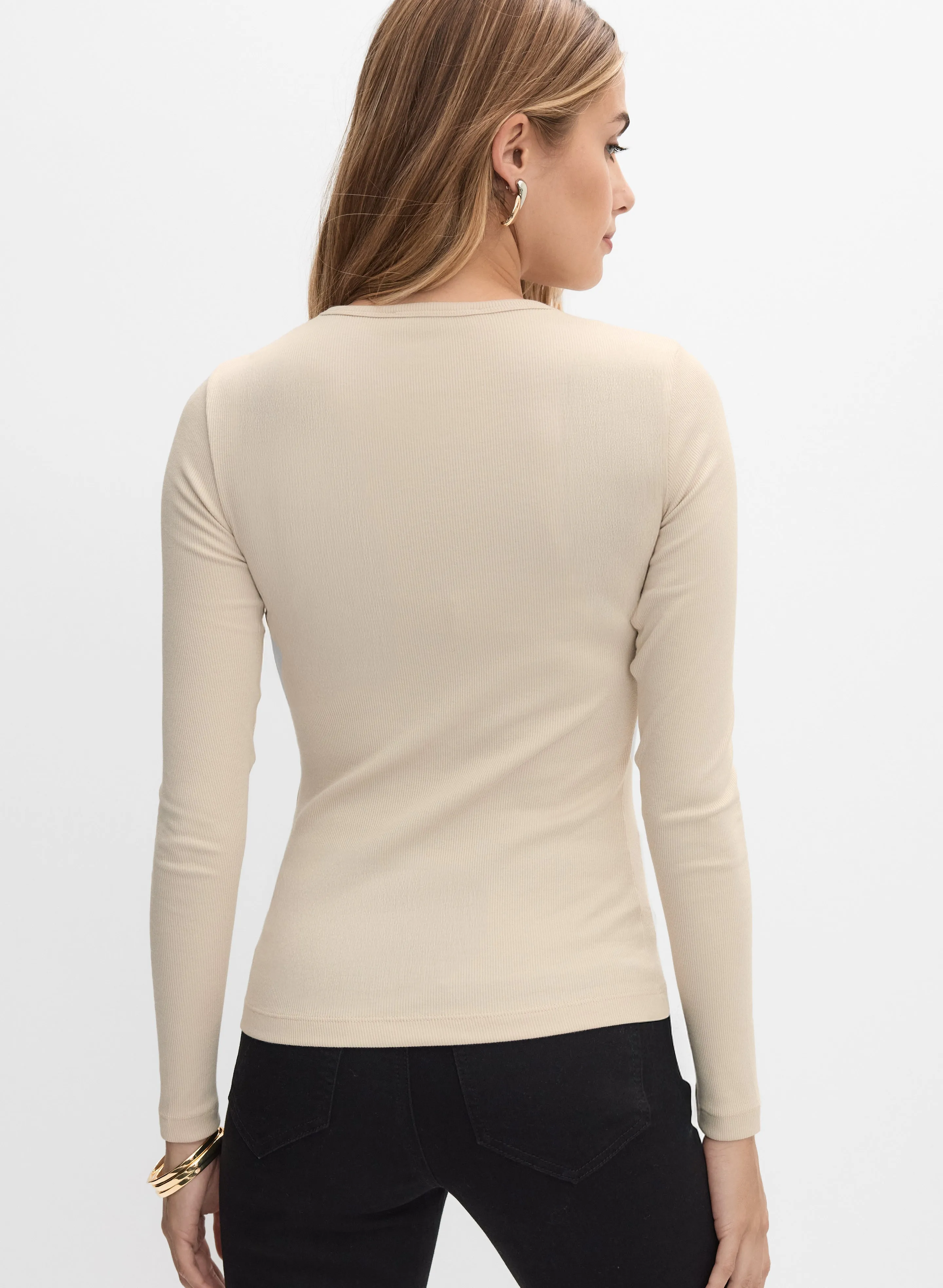 Rib Knit Top sold by Melanie Lyne product image thumbnail 4