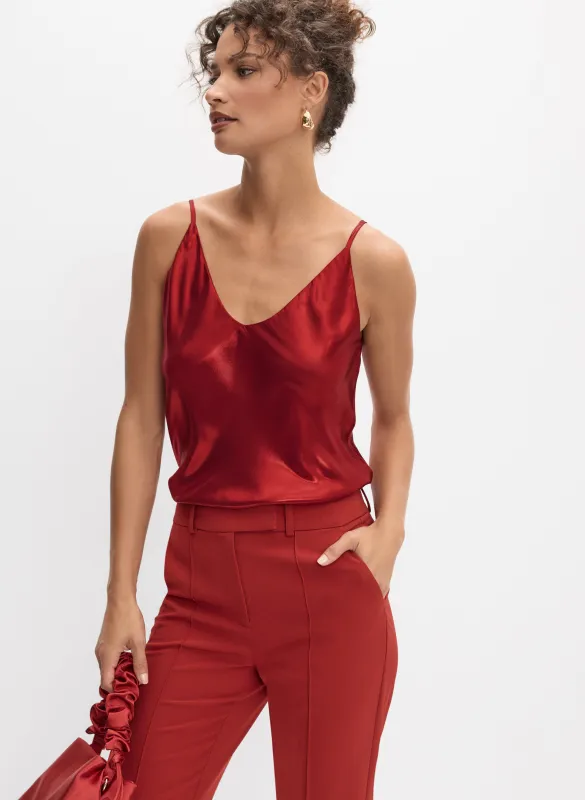 Metallic Lamé Tank Top sold by Melanie Lyne