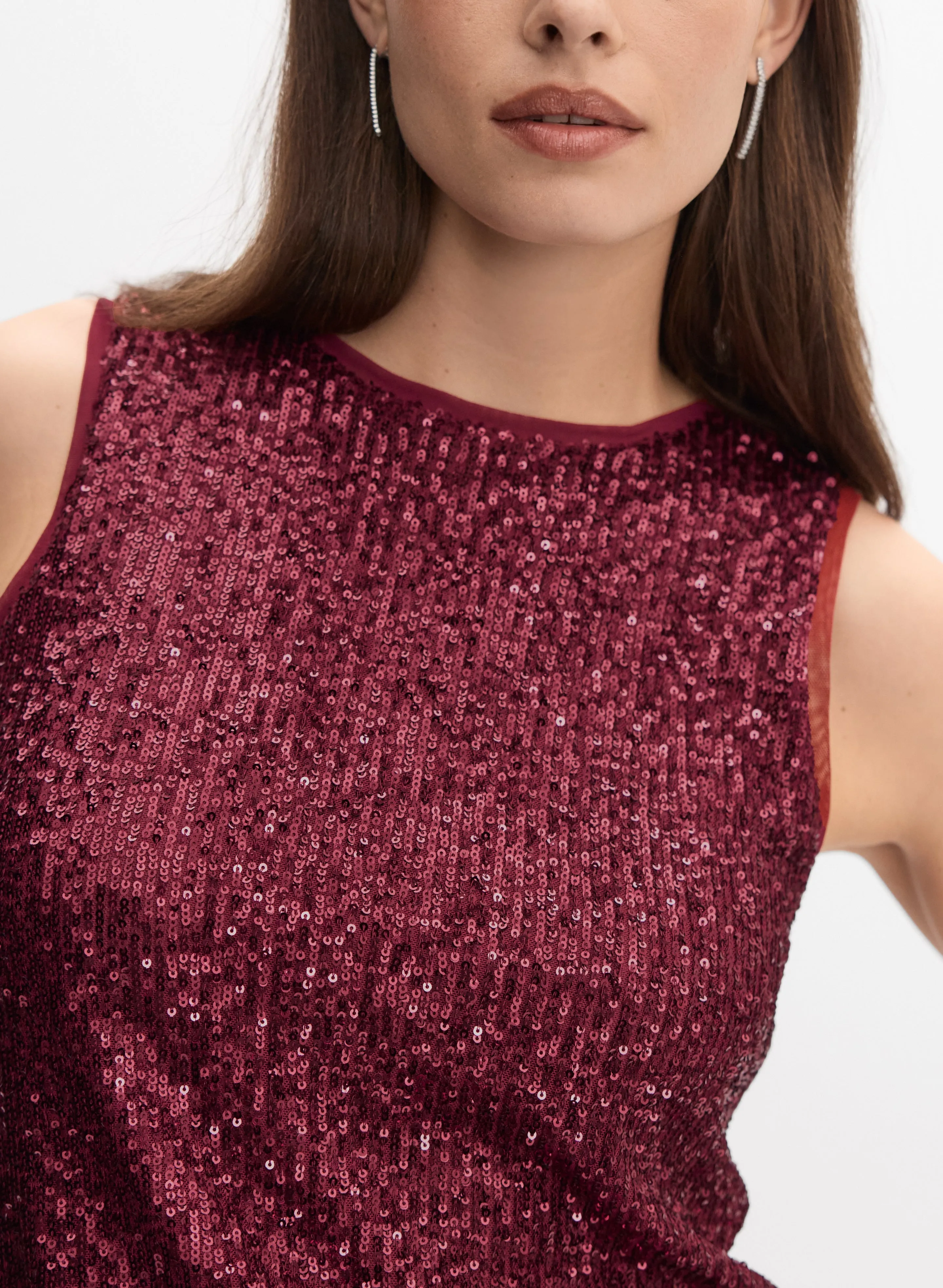 Sleeveless Sequined Top sold by Melanie Lyne product image thumbnail 5