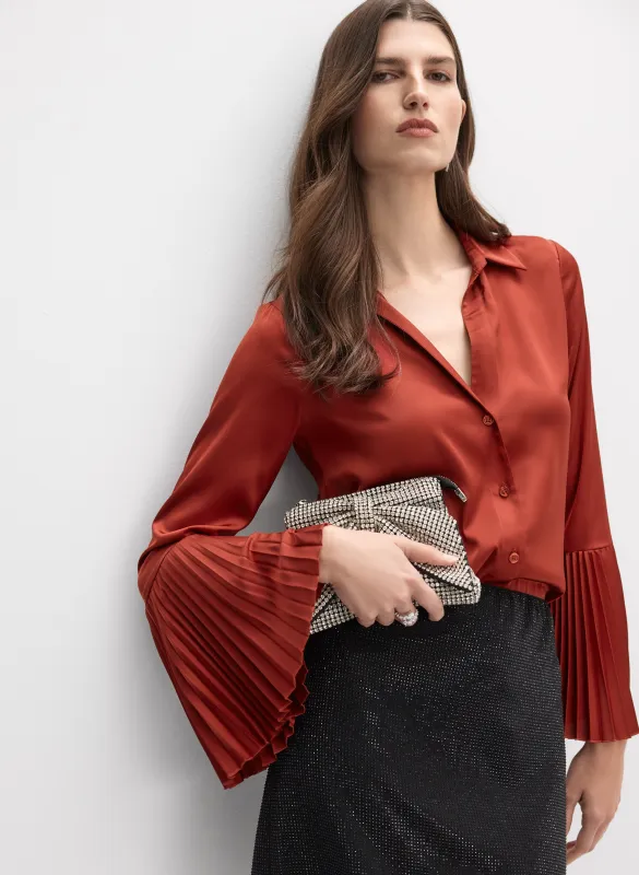 Accordion Sleeve Blouse sold by Melanie Lyne