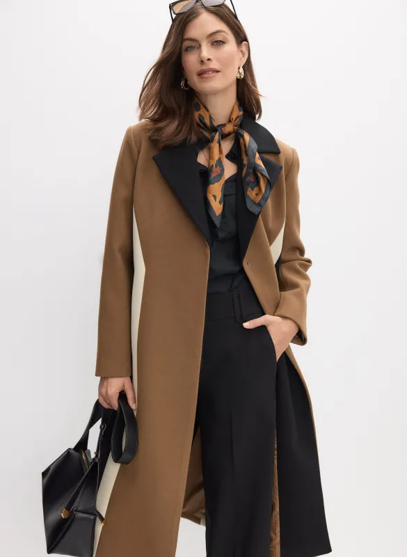 Bernardo - Colour Block Coat sold by Melanie Lyne