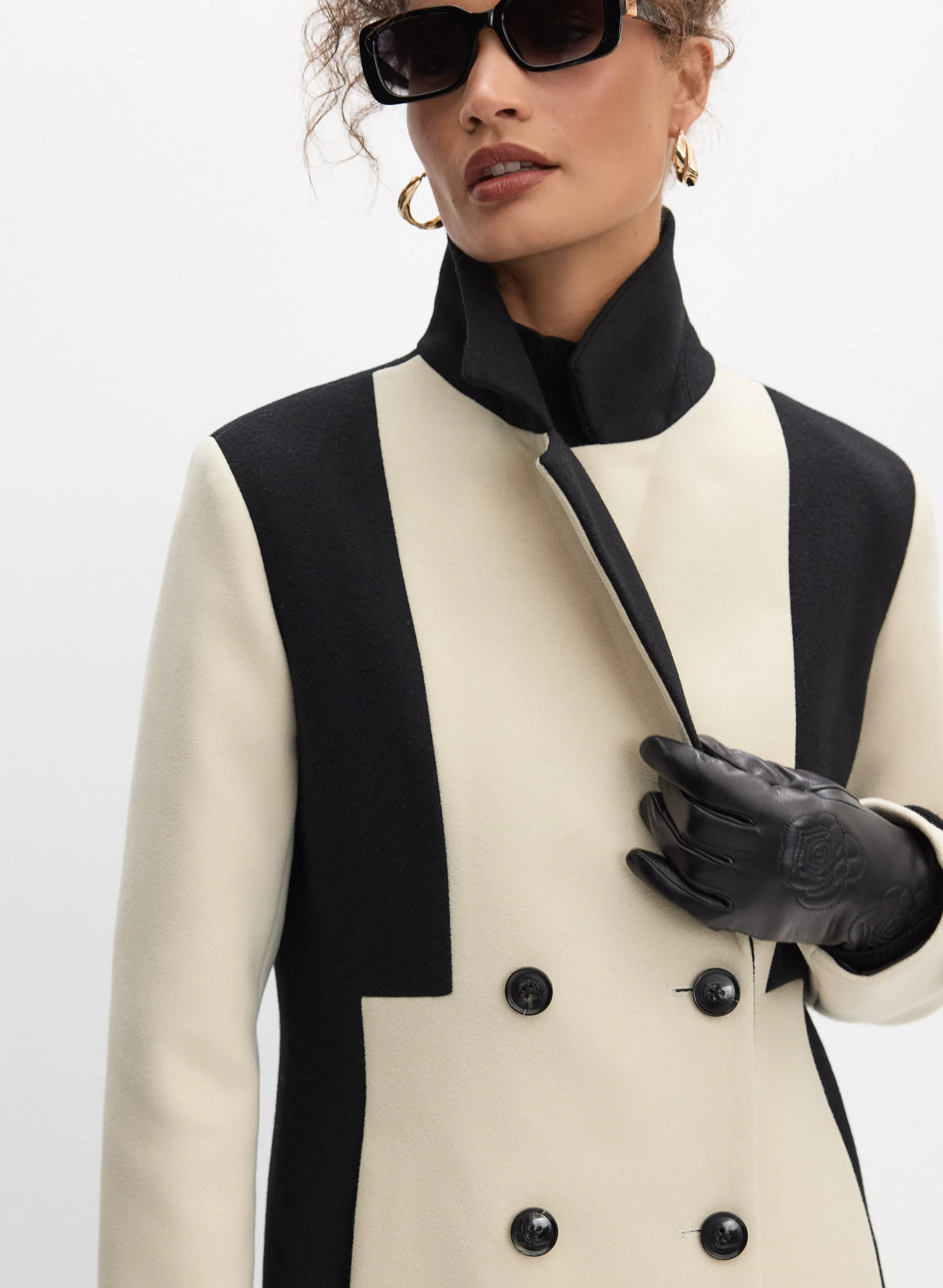 Bernardo - Colour Block Coat sold by Melanie Lyne product image thumbnail 3