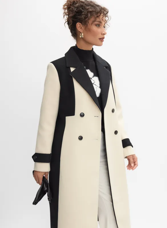 Bernardo - Colour Block Coat sold by Melanie Lyne