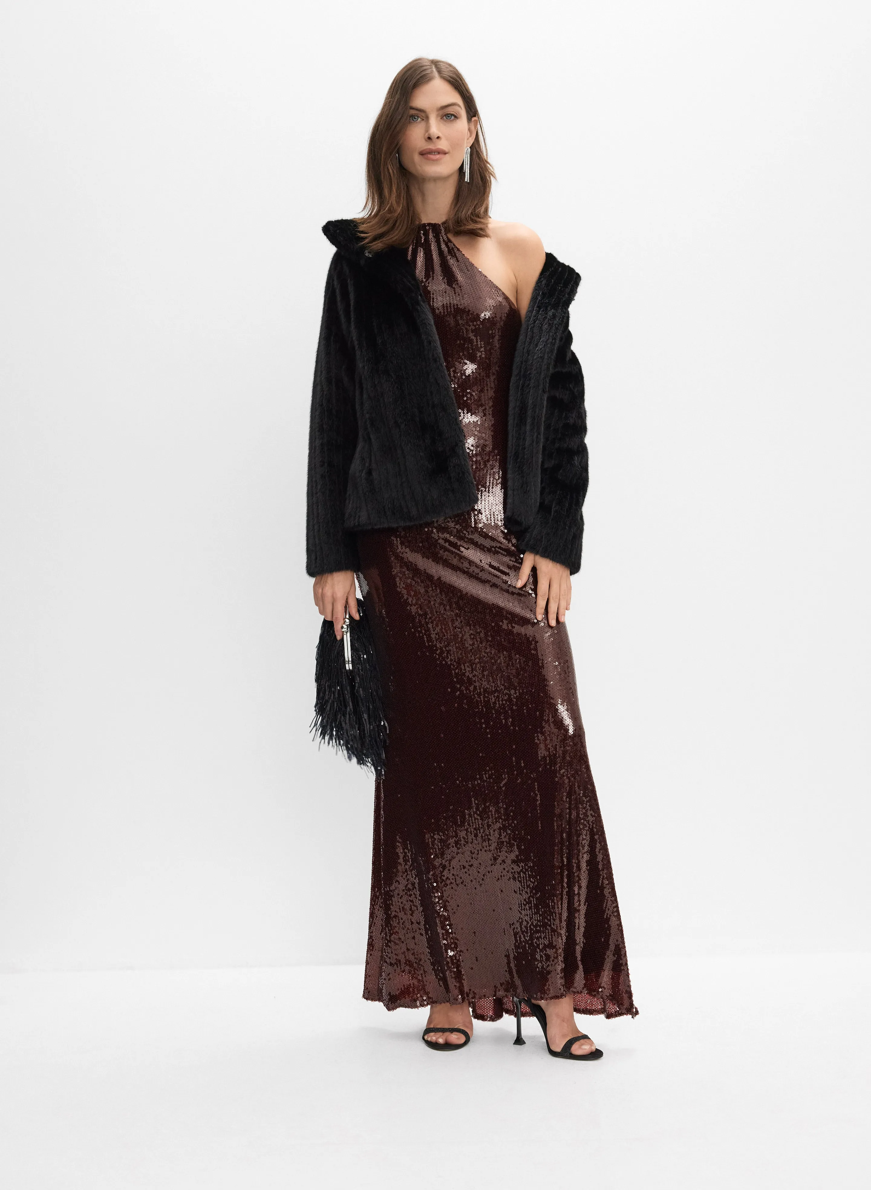 Faux Fur Jacket sold by Melanie Lyne product image thumbnail 4