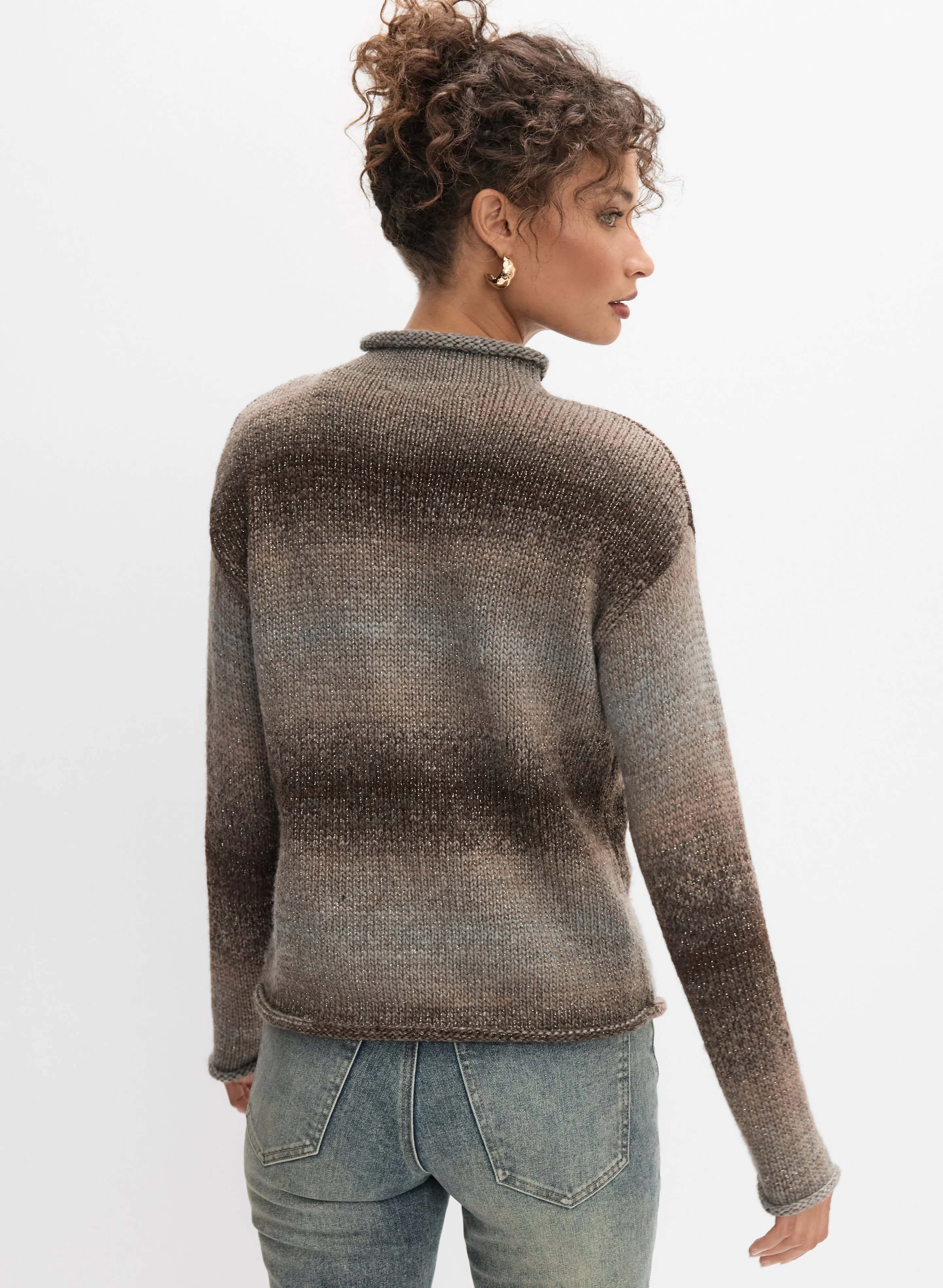 Ombre Stripe Sweater sold by Melanie Lyne product image thumbnail 4