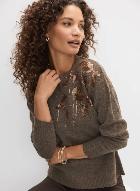 Sequin Embellished Sweater sold by Melanie Lyne