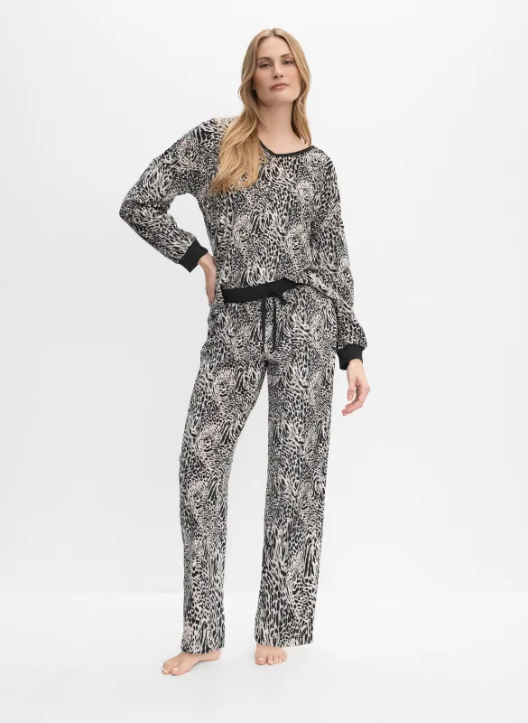 Animal Print Pyjama Set sold by Melanie Lyne