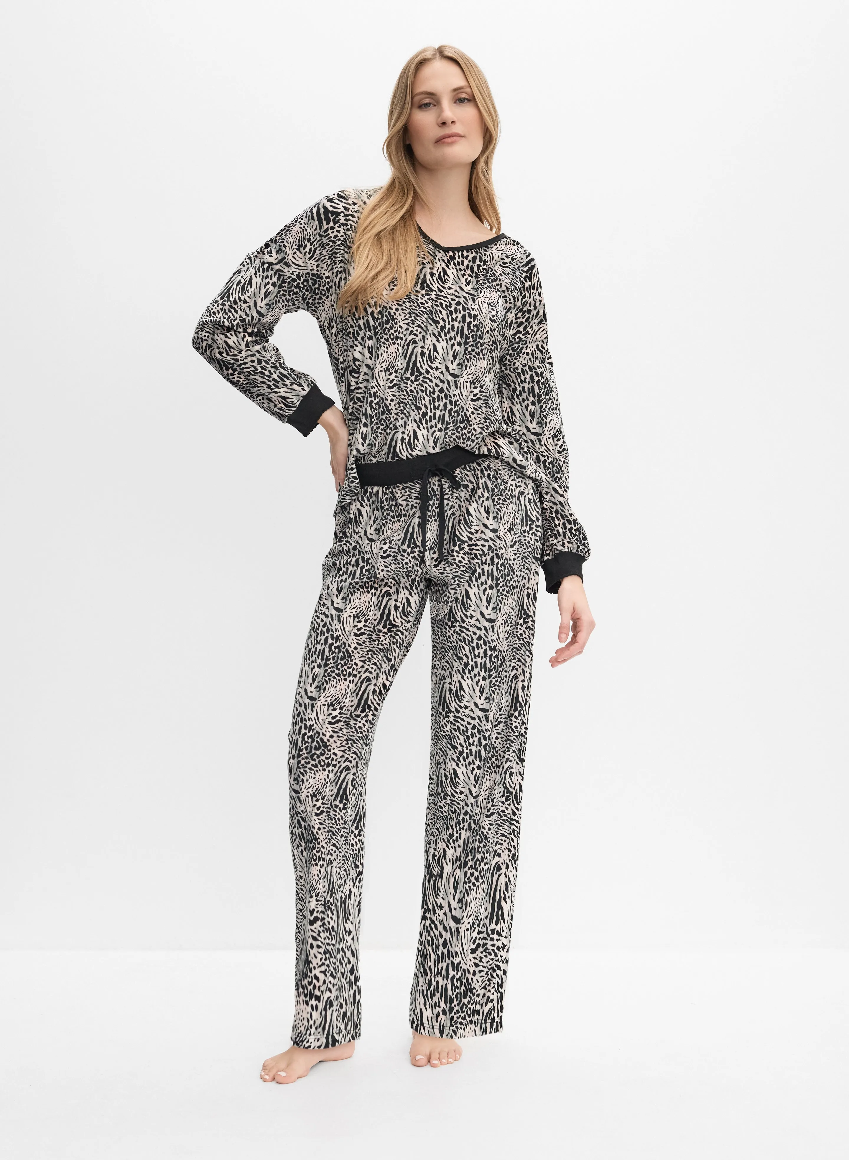 Animal Print Pyjama Set sold by Melanie Lyne