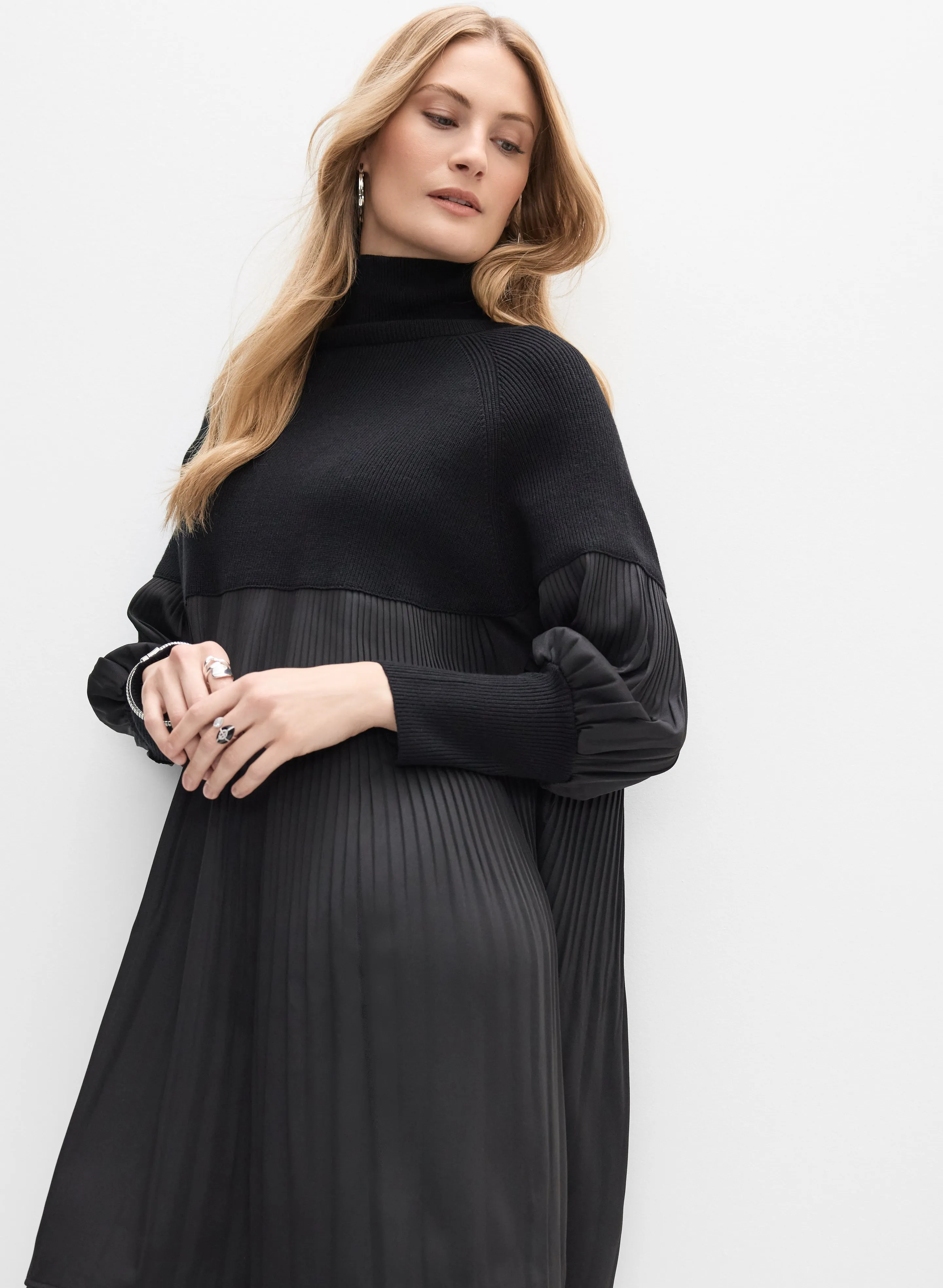 Pleated Detail Dress sold by Melanie Lyne product image thumbnail 5