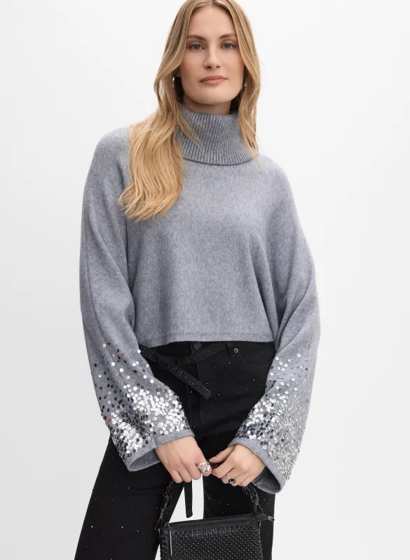 Sequin Detail Pullover sold by Melanie Lyne