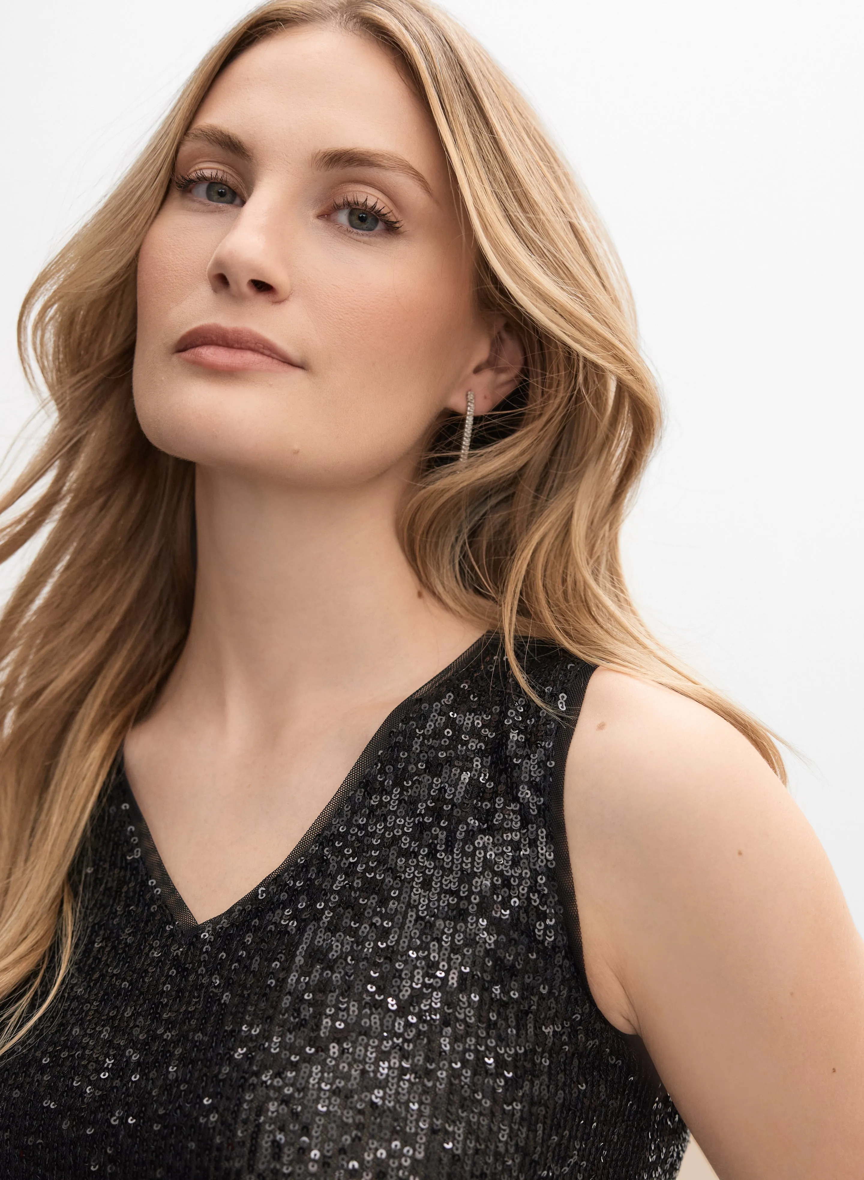 Sequin Sleeveless Top sold by Melanie Lyne product image thumbnail 2