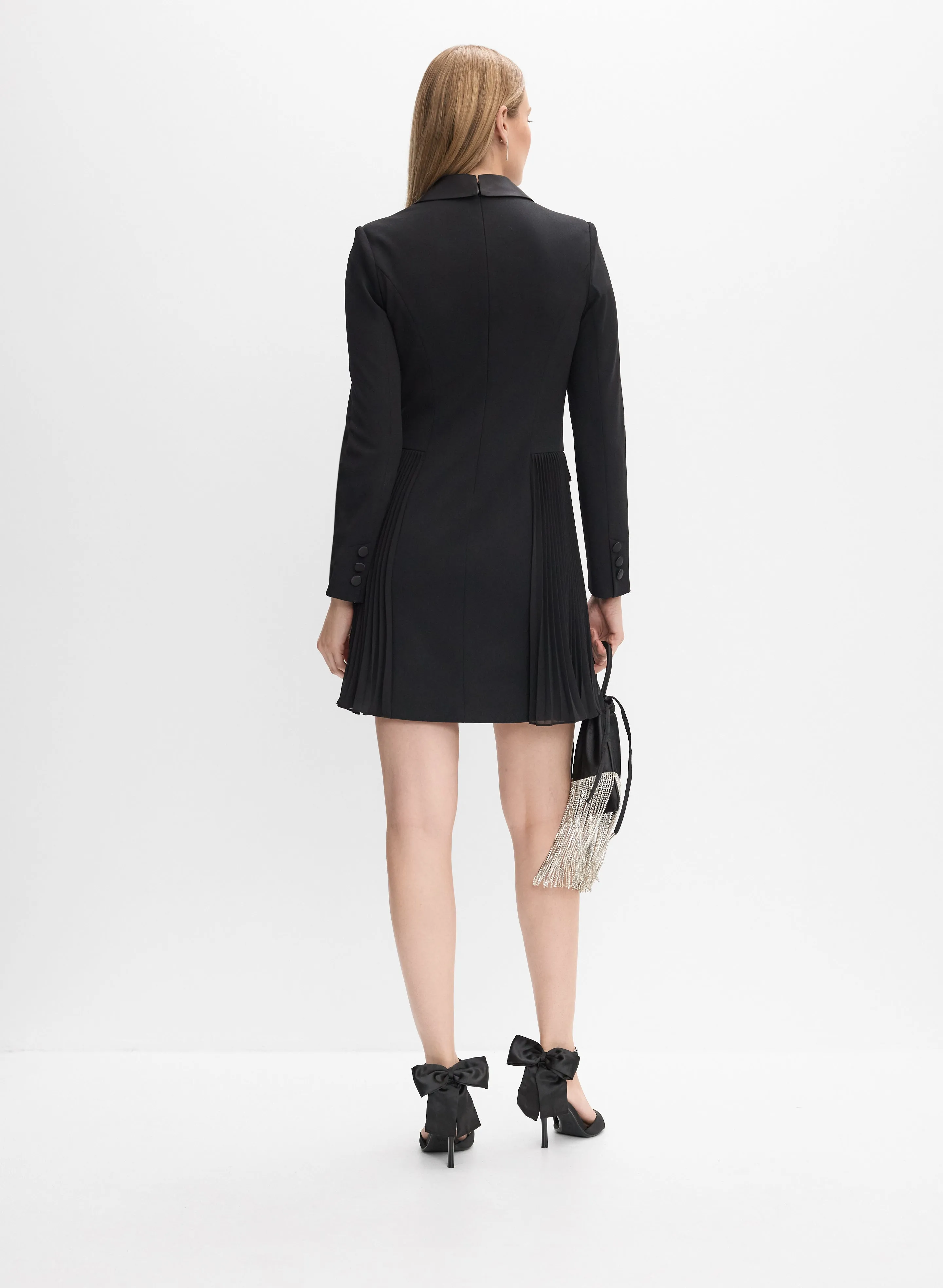 Tuxedo Crepe Dress sold by Melanie Lyne product image thumbnail 2