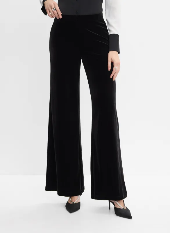Velvet Wide-Leg Pants sold by Melanie Lyne