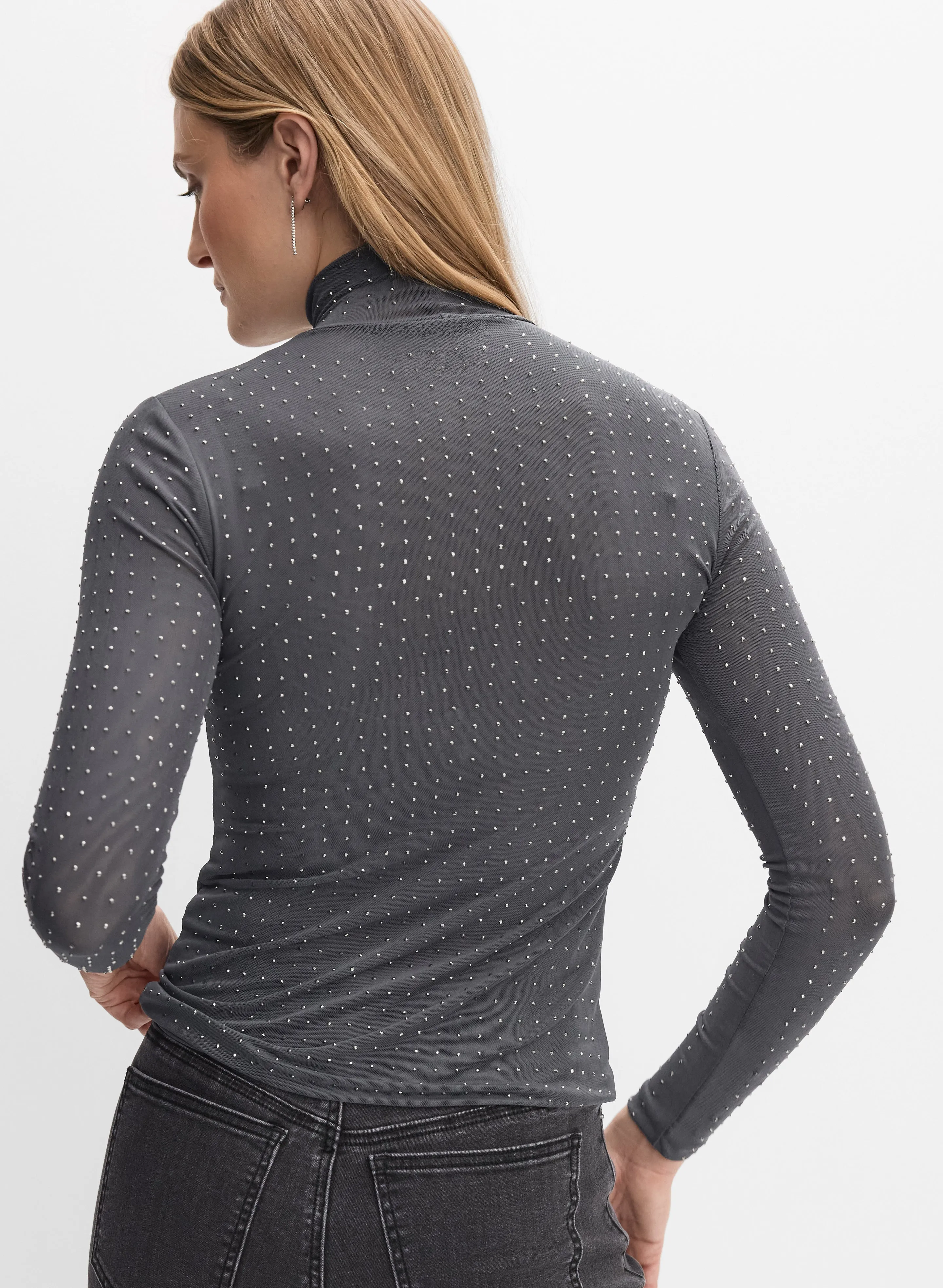 Rhinestone Embellished Top sold by Melanie Lyne product image thumbnail 4