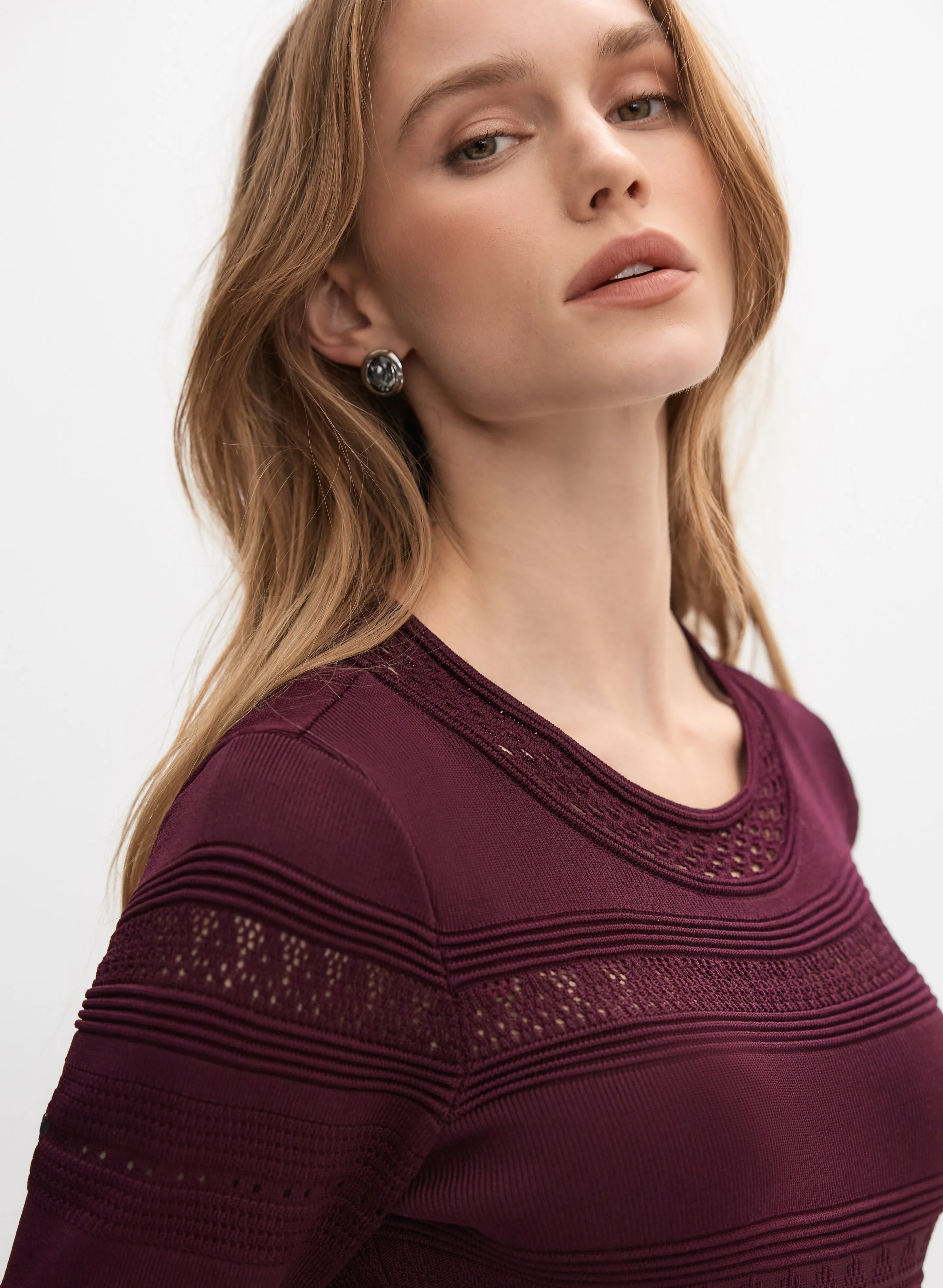 Textured Knit Dress sold by Melanie Lyne product image thumbnail 5