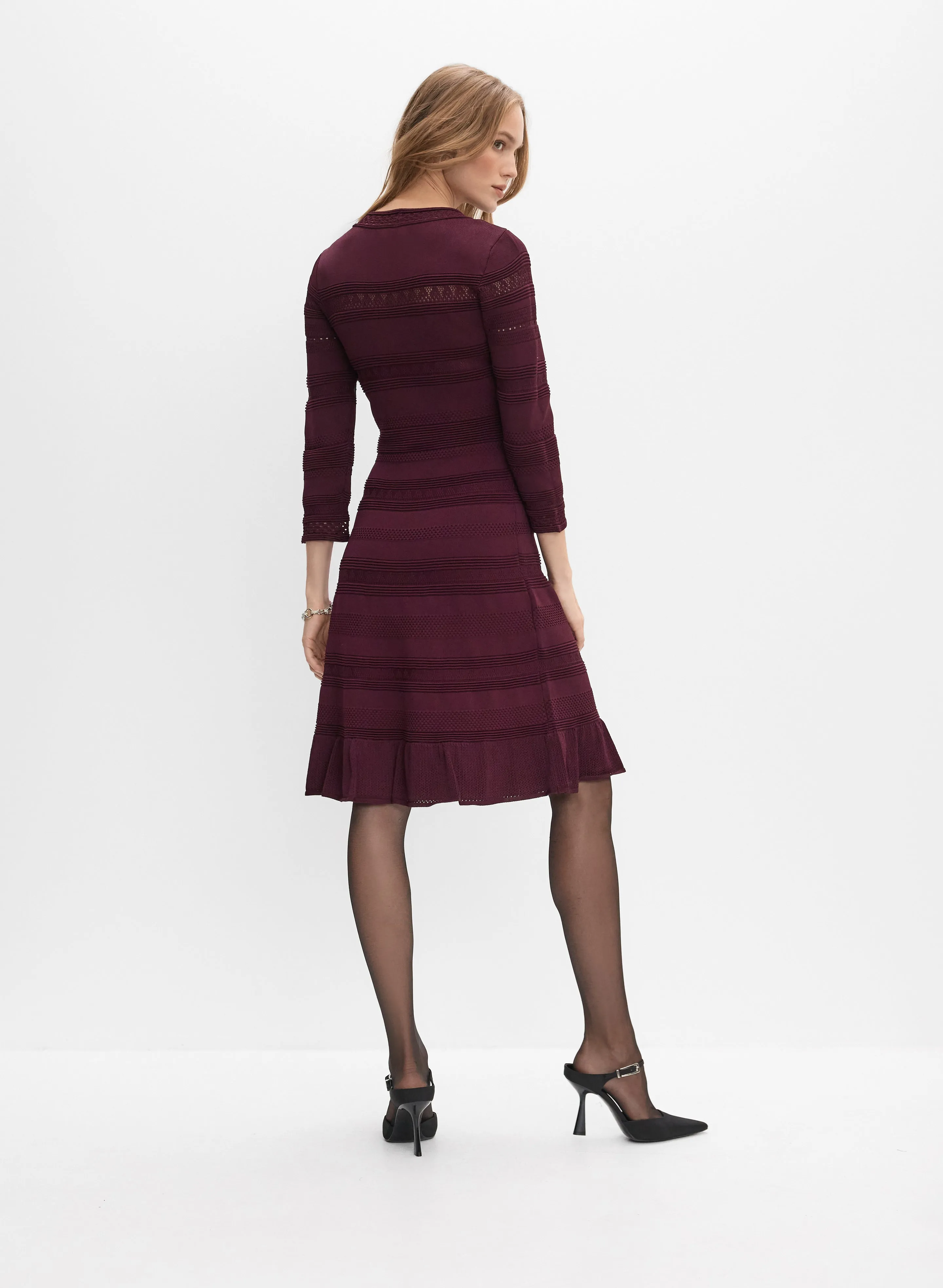 Textured Knit Dress sold by Melanie Lyne product image thumbnail 3