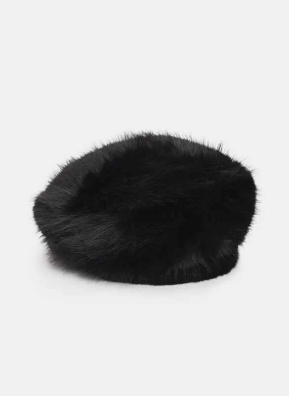 Faux Fur Beret sold by Melanie Lyne