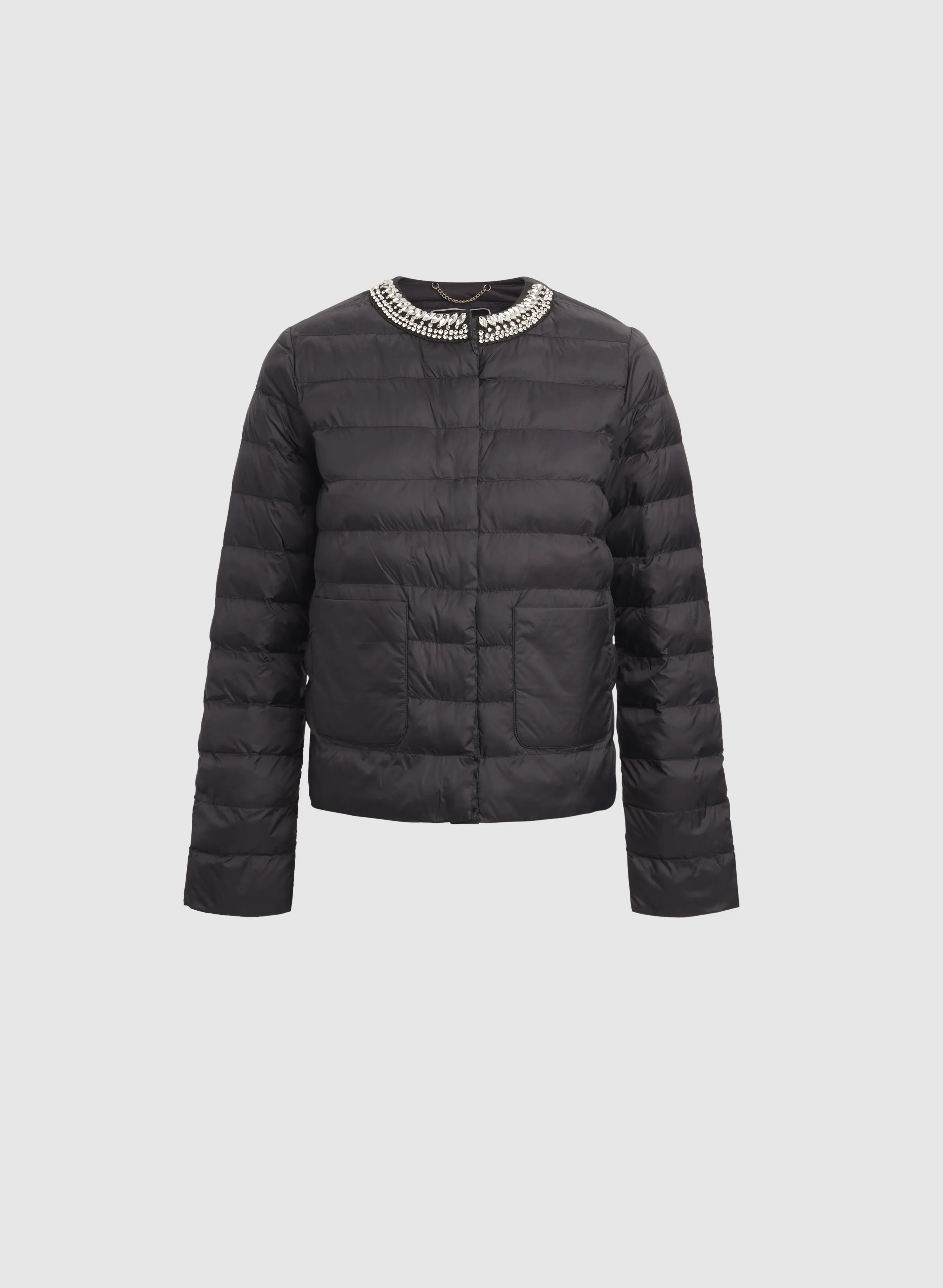 Cropped Quilted Jacket sold by Melanie Lyne product image thumbnail 5