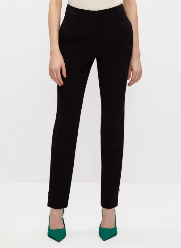 Giselle Slit & Button Detail Pants sold by Melanie Lyne
