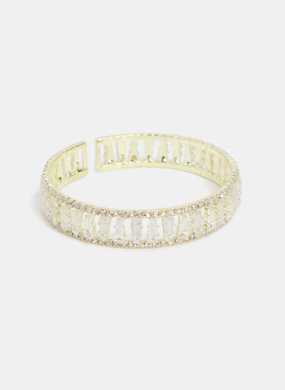 Baguette Cuff Bracelet sold by Melanie Lyne