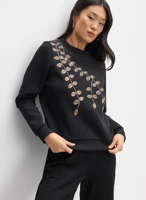 Filigree Embroidered Top sold by Melanie Lyne